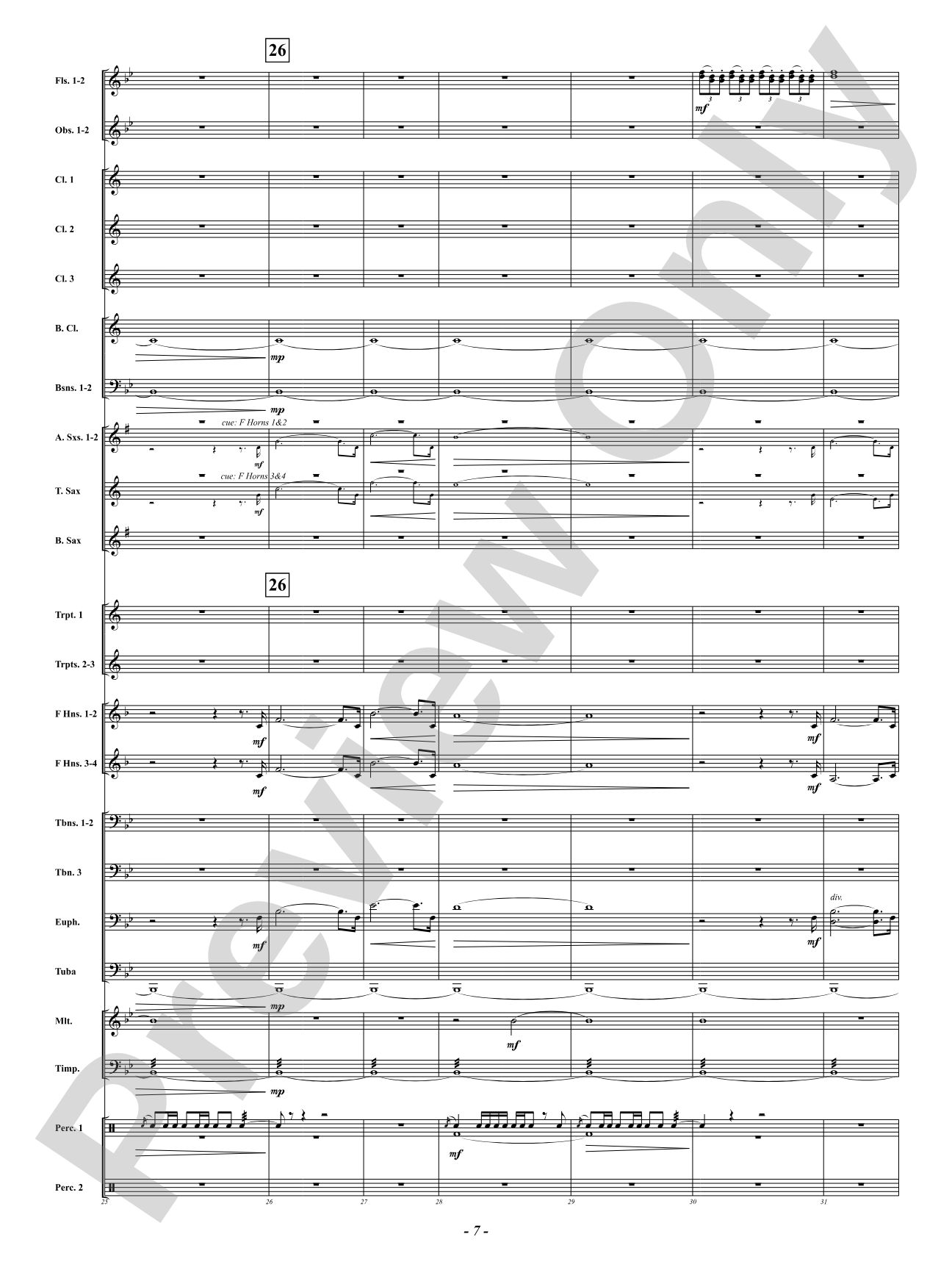 To Protect and Serve - Mvt. 3 from <i>Suite for the Heroes Among Us</i>: Concert Band Conductor Score & Parts