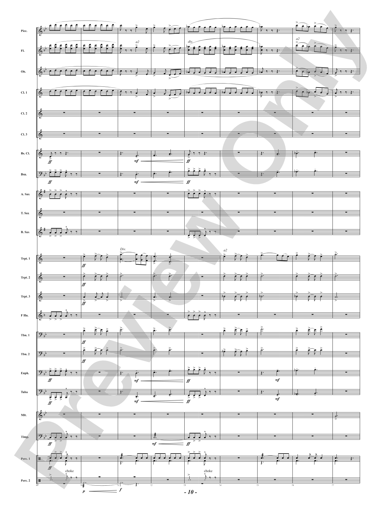Dragonrider: Concert Band Conductor Score & Parts