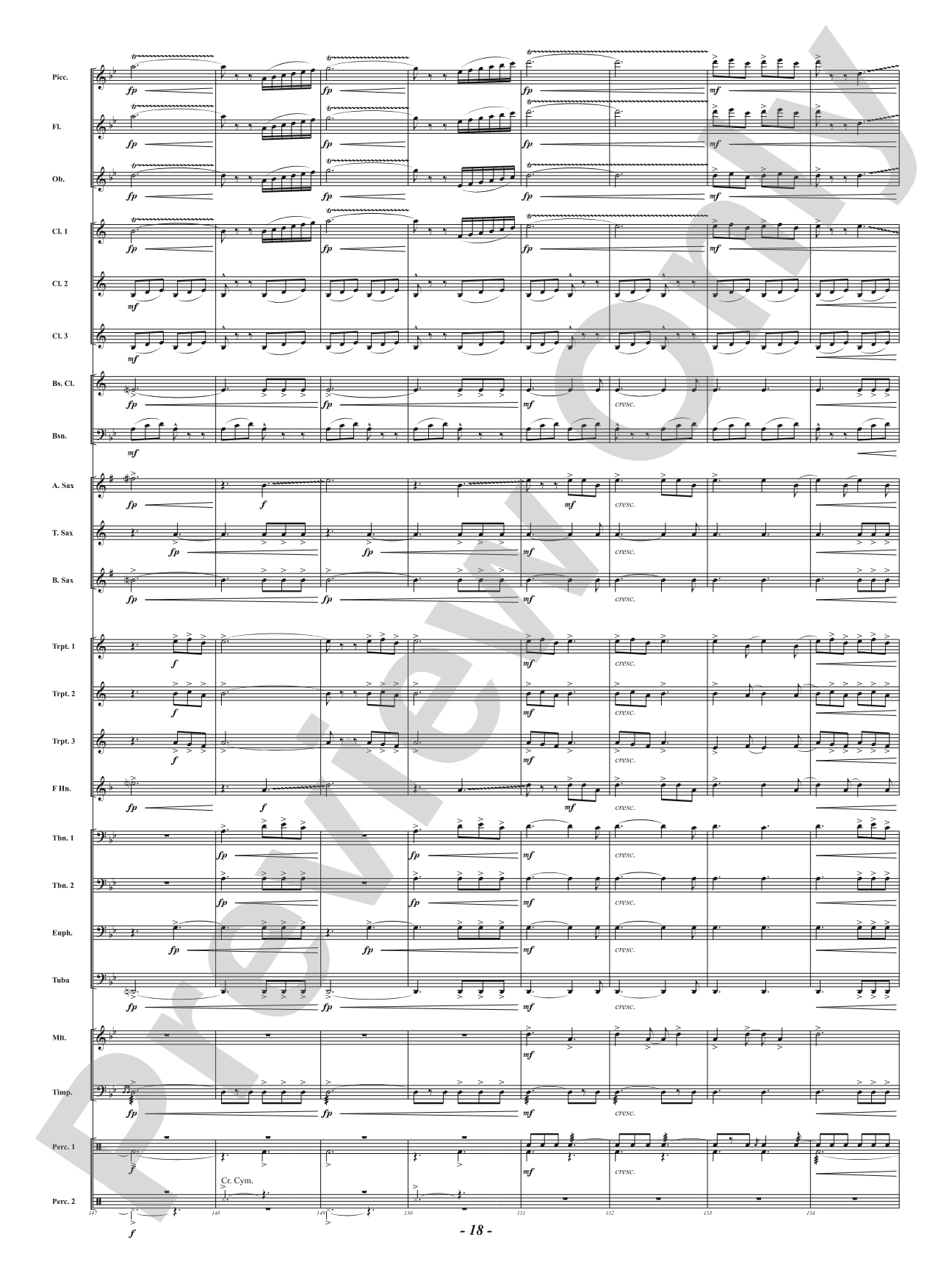 Dragonrider: Concert Band Conductor Score & Parts