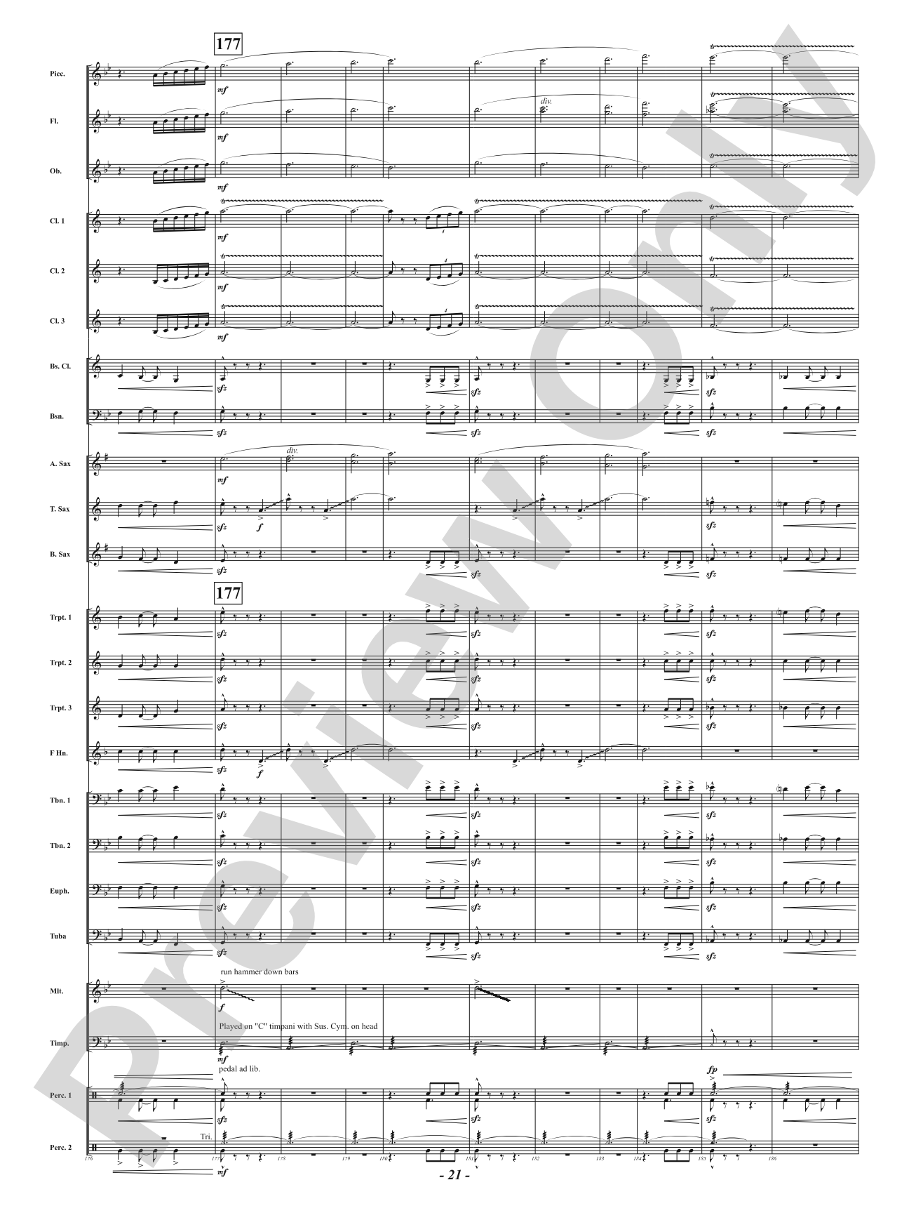 Dragonrider: Concert Band Conductor Score & Parts