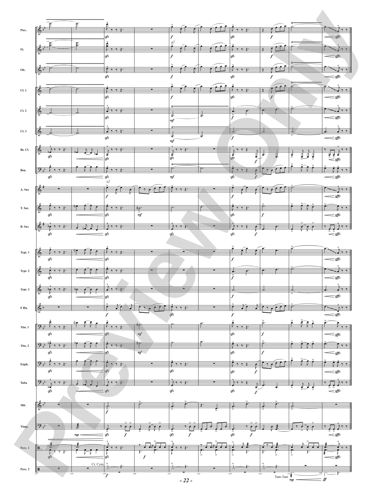 Dragonrider: Concert Band Conductor Score & Parts