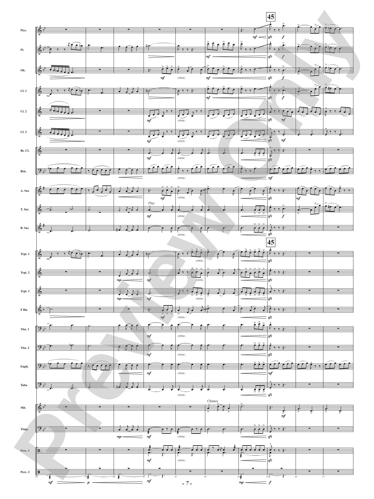 Dragonrider: Concert Band Conductor Score & Parts