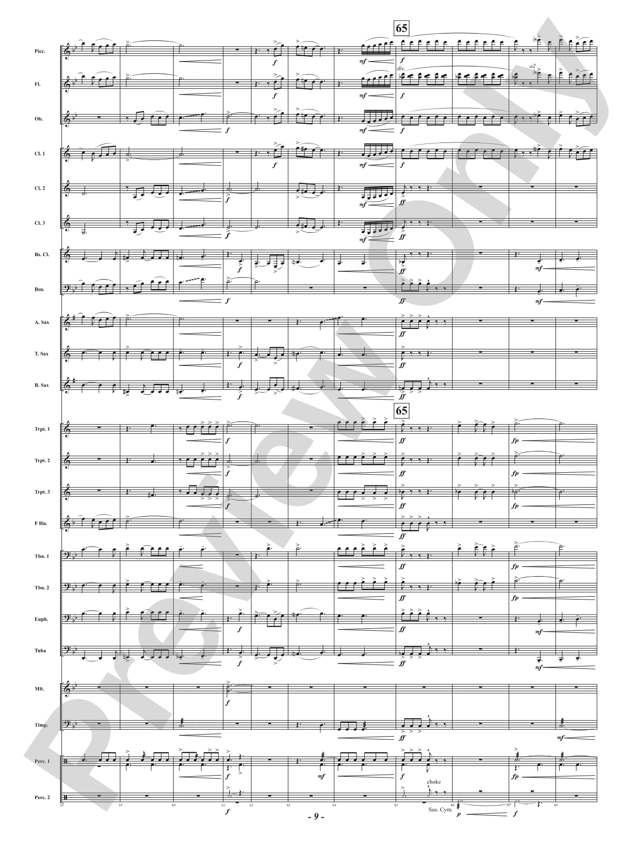 Dragonrider: Concert Band Conductor Score & Parts