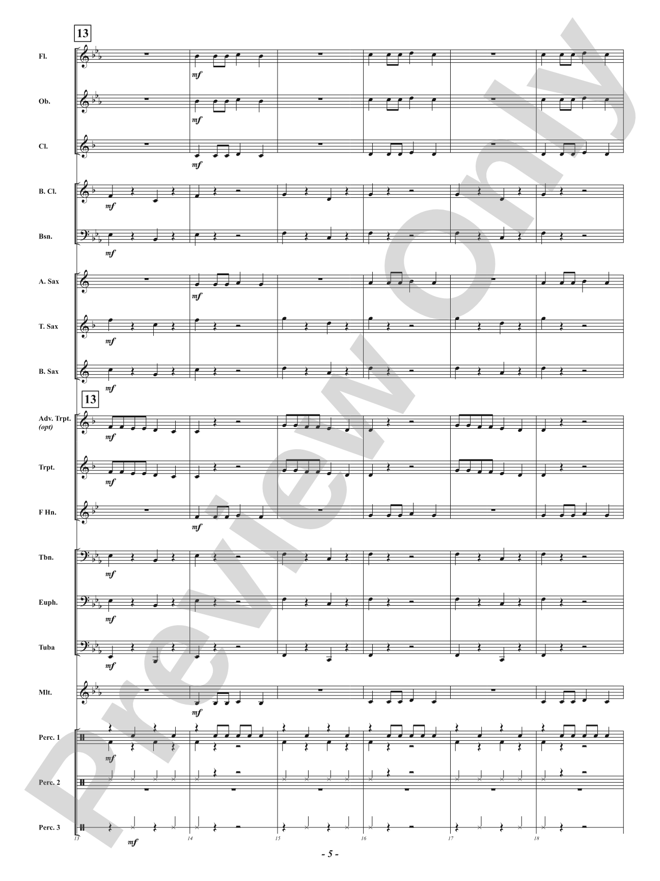 Rockin' Locomotive: Concert Band Conductor Score & Parts
