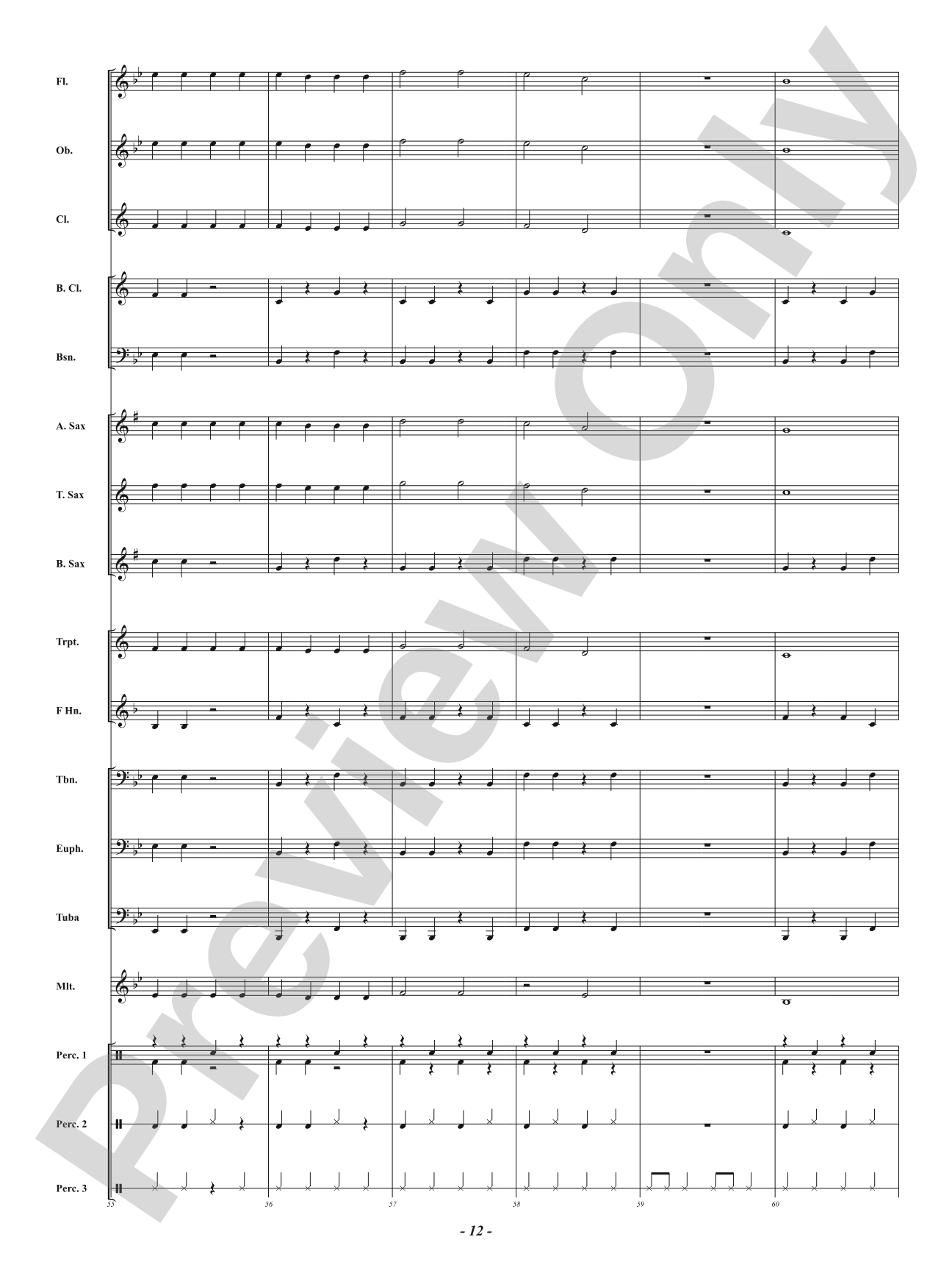 Santa Stomp!: Concert Band Conductor Score & Parts