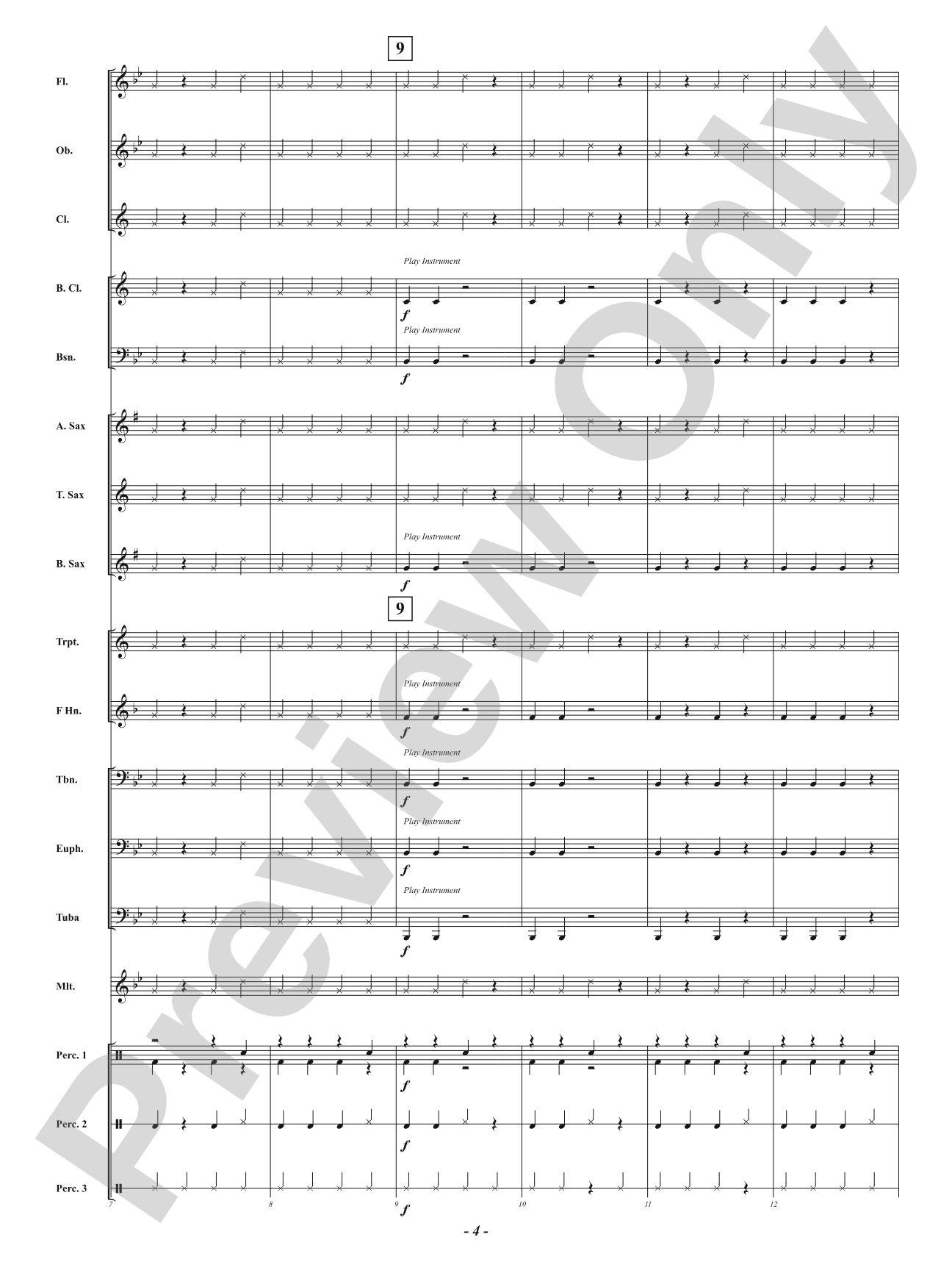 Santa Stomp!: Concert Band Conductor Score & Parts