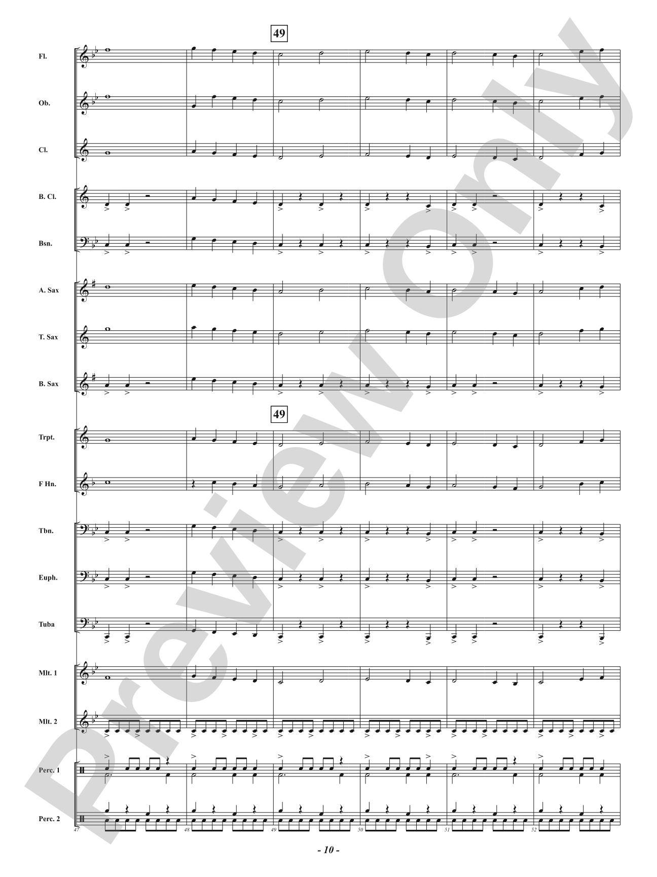 Race Against Time: Concert Band Conductor Score & Parts
