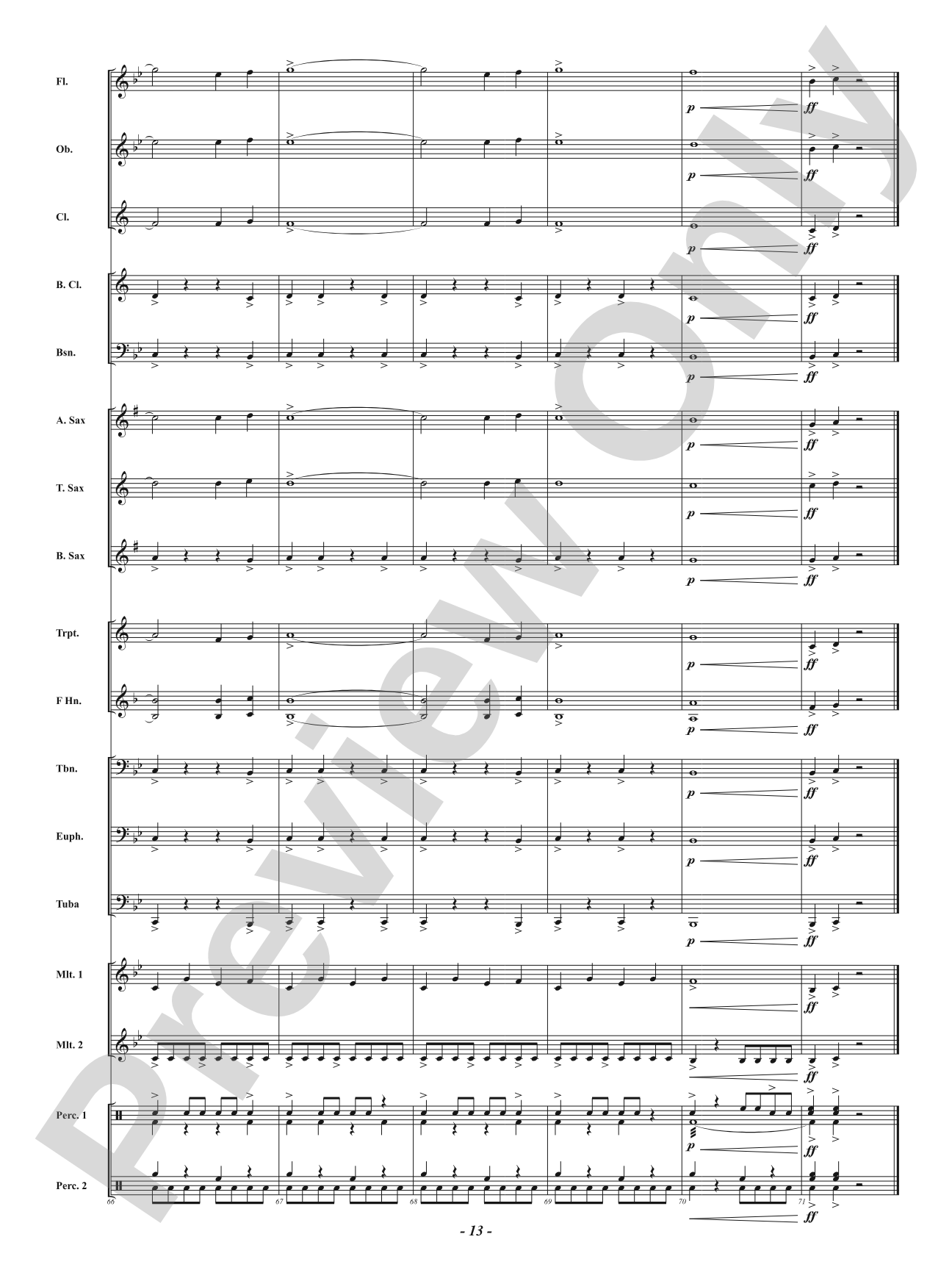 Race Against Time: Concert Band Conductor Score & Parts