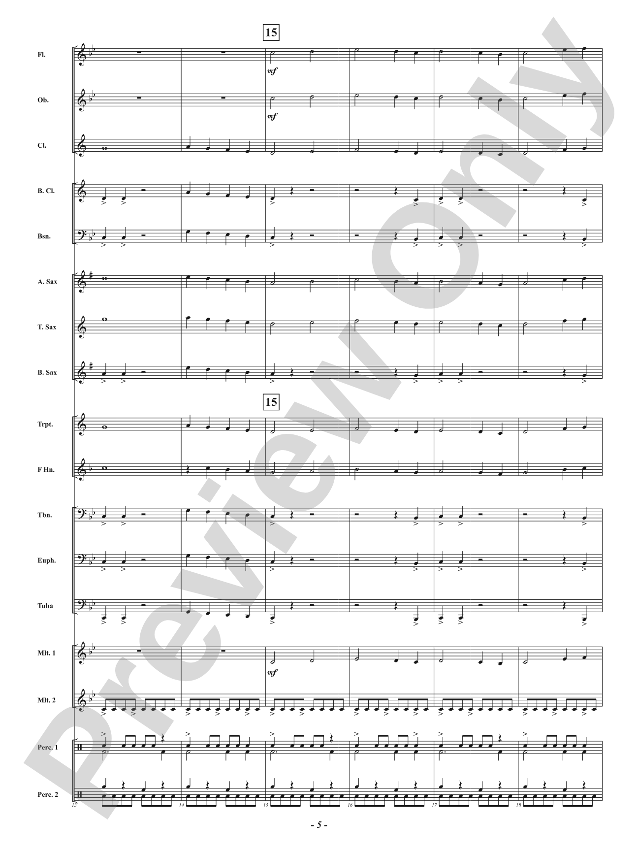 Race Against Time: Concert Band Conductor Score & Parts