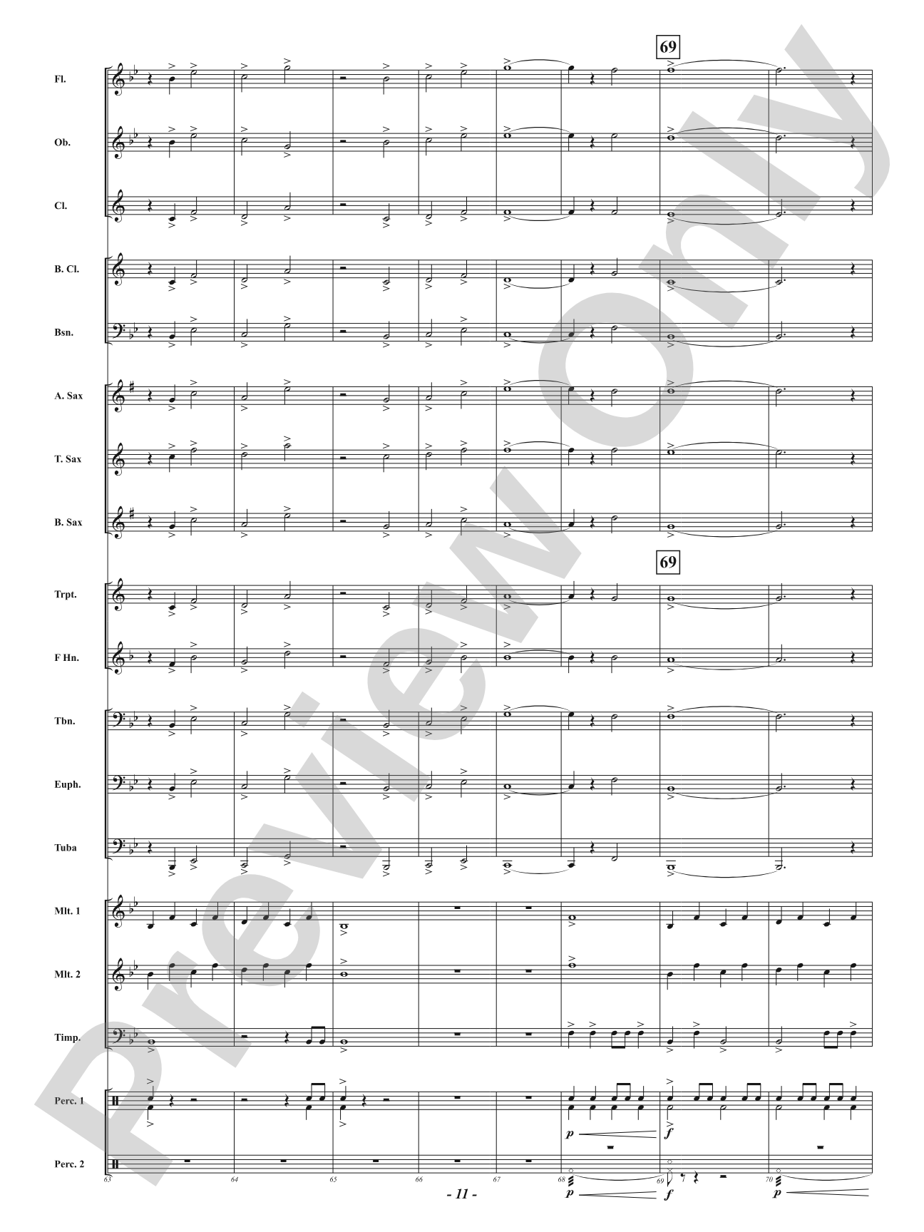 Fanfare Fantastique: Concert Band Conductor Score & Parts