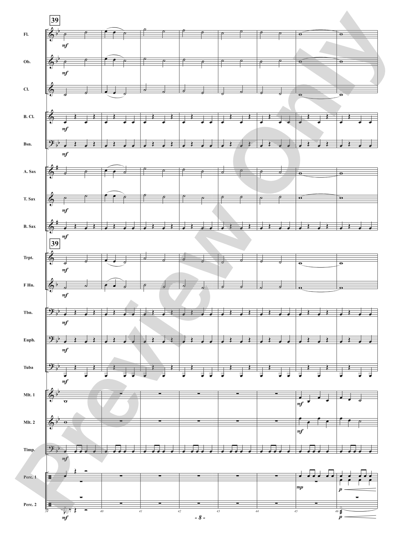 Fanfare Fantastique: Concert Band Conductor Score & Parts