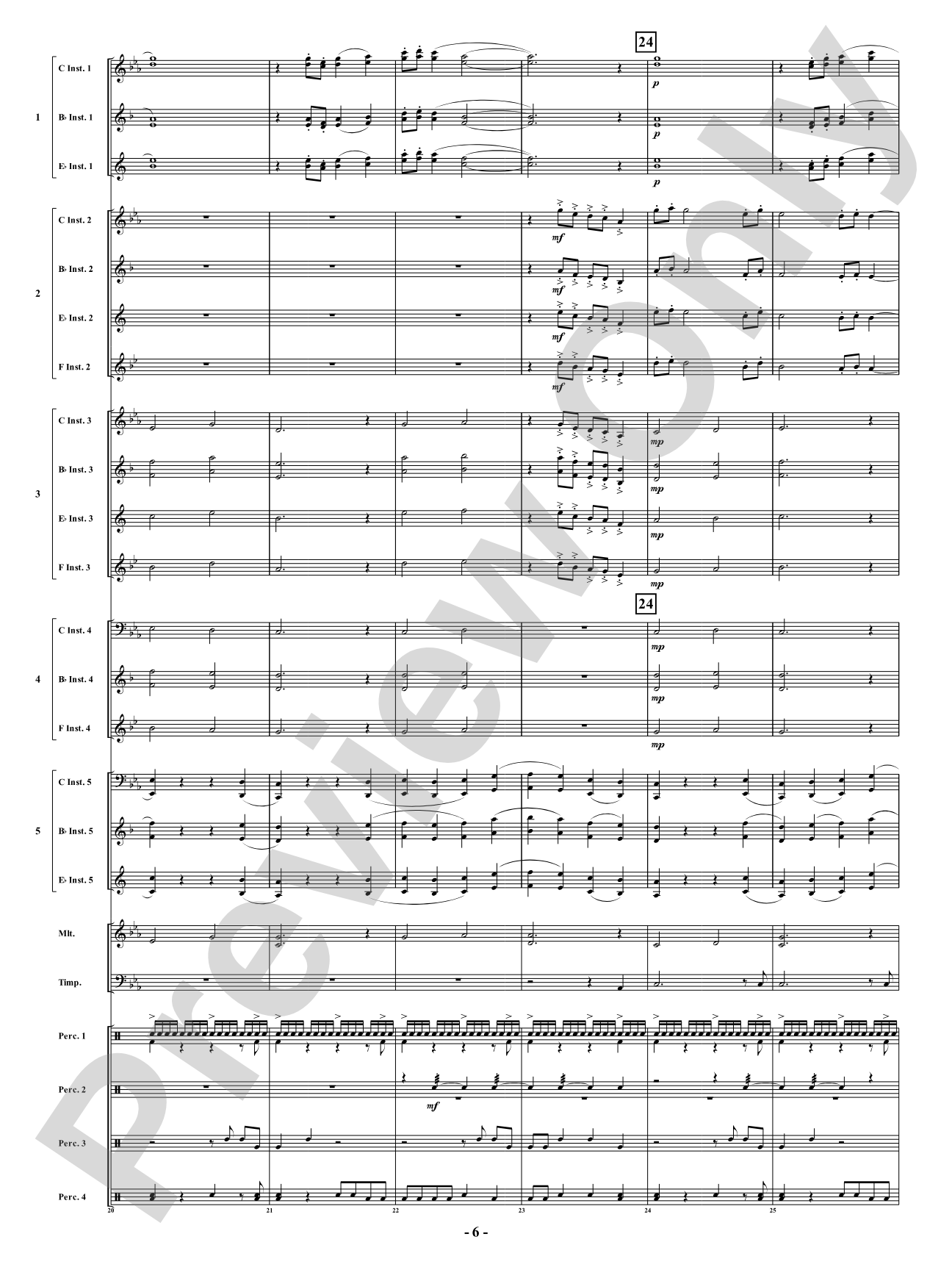 Shadow of the Samurai: Flexible Concert Band Conductor Score & Parts