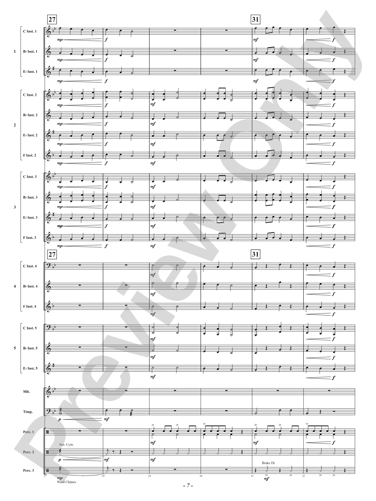 Bad Elf!: Flexible Concert Band Conductor Score & Parts