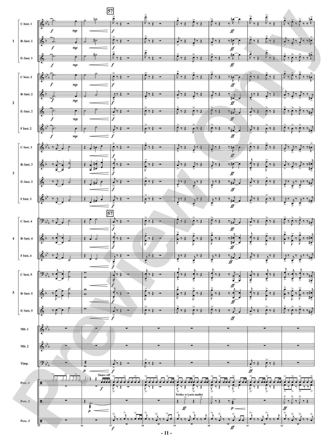Where the Wild Things Dance: Flexible Concert Band Conductor Score & Parts