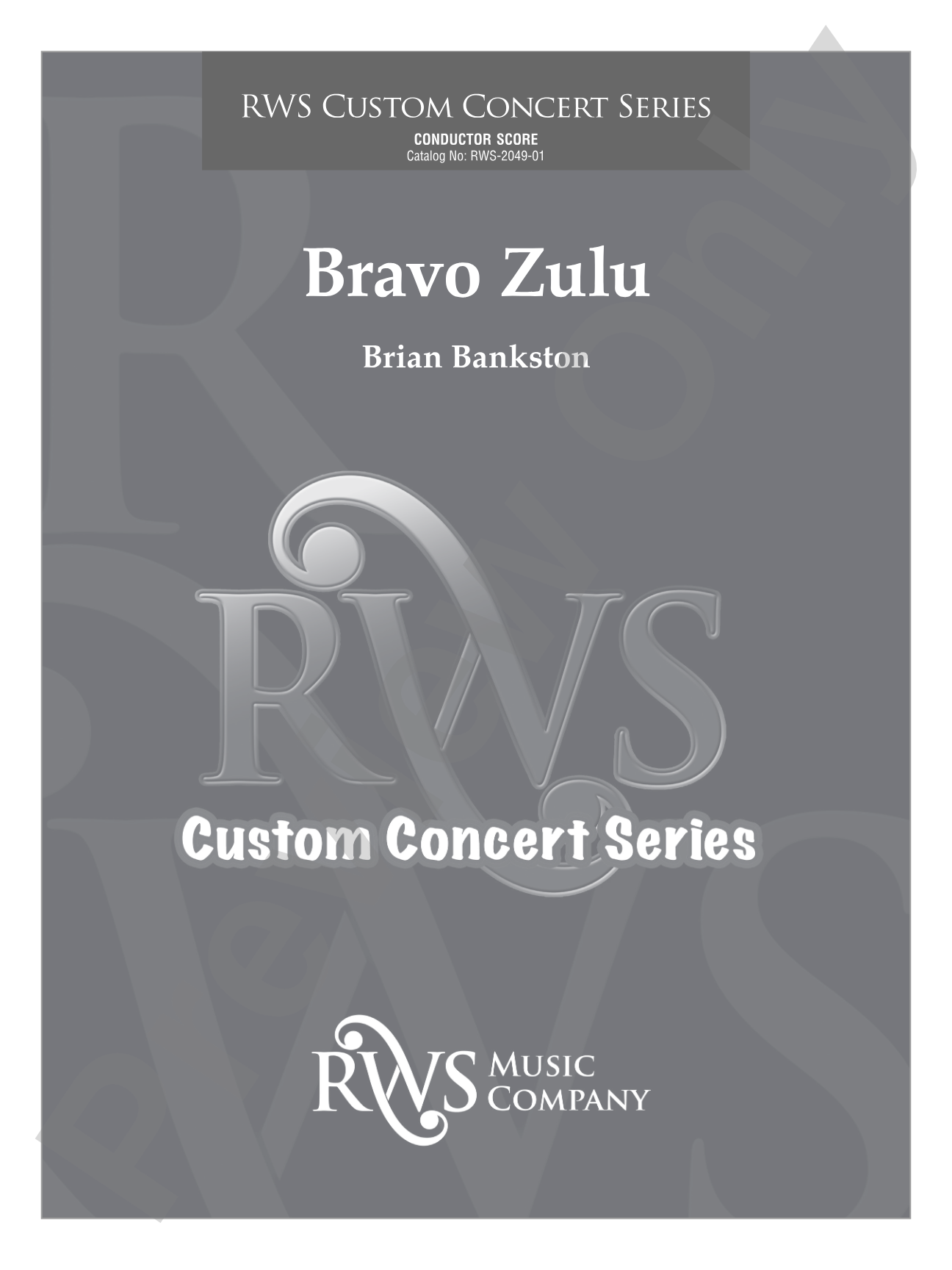 Bravo Zulu: Flexible Concert Band Conductor Score & Parts