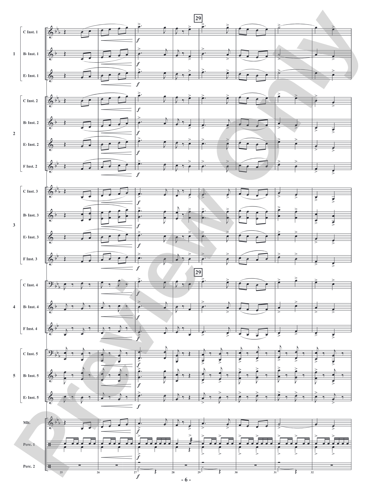 Bravo Zulu: Flexible Concert Band Conductor Score & Parts