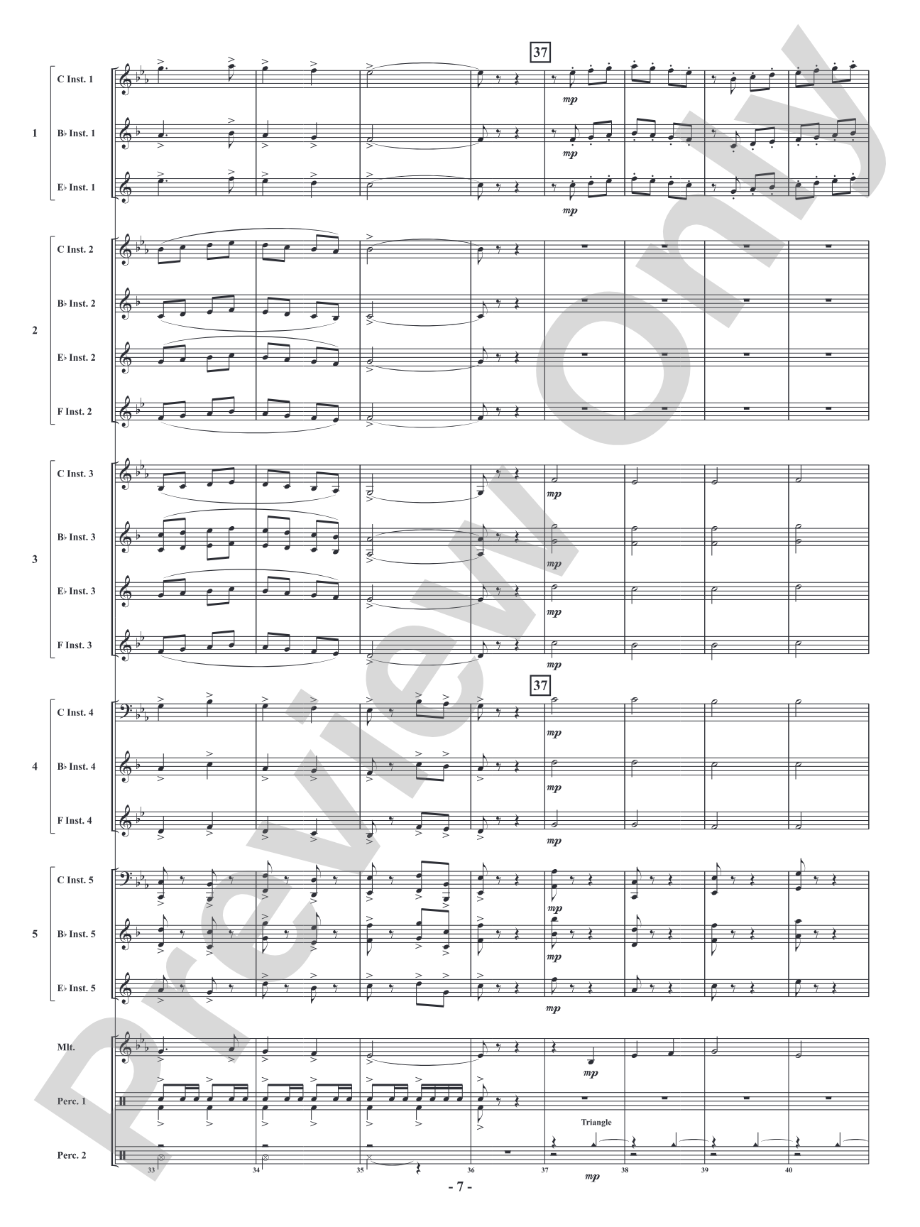 Bravo Zulu: Flexible Concert Band Conductor Score & Parts