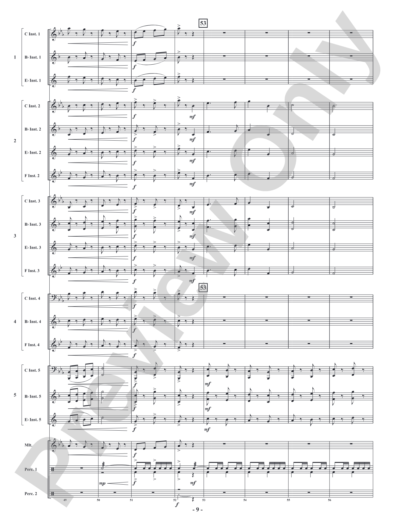 Bravo Zulu: Flexible Concert Band Conductor Score & Parts