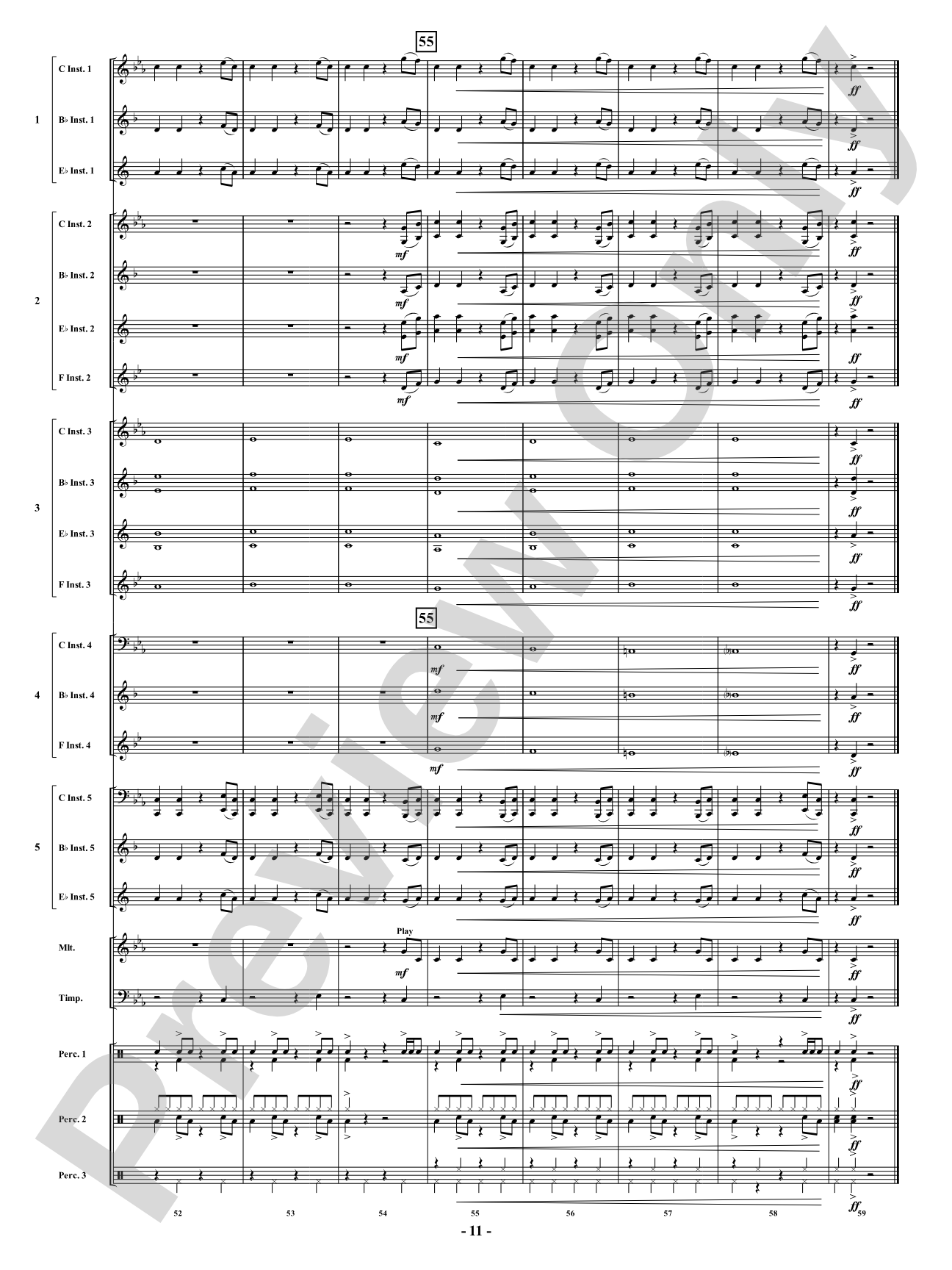 Alpha Dog: Flexible Concert Band Conductor Score & Parts