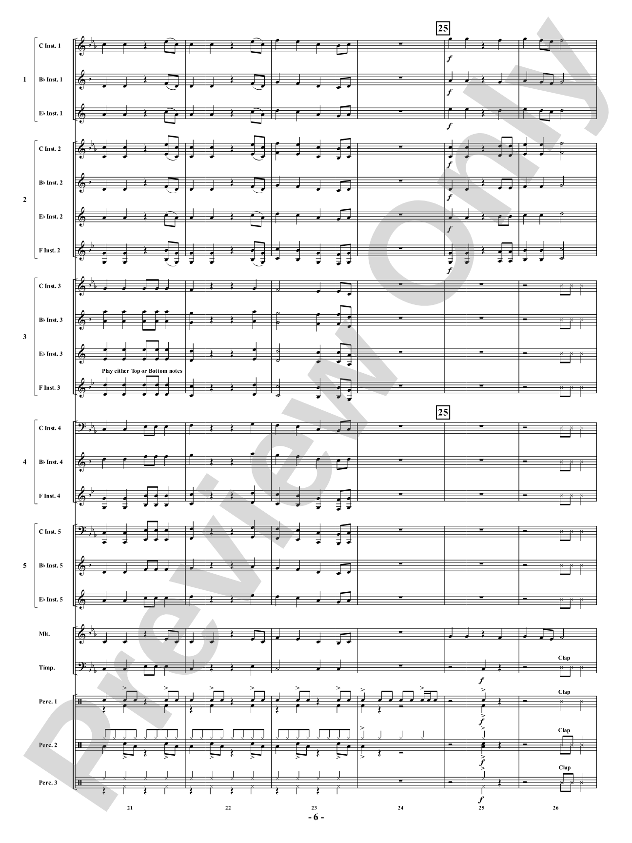 Alpha Dog: Flexible Concert Band Conductor Score & Parts