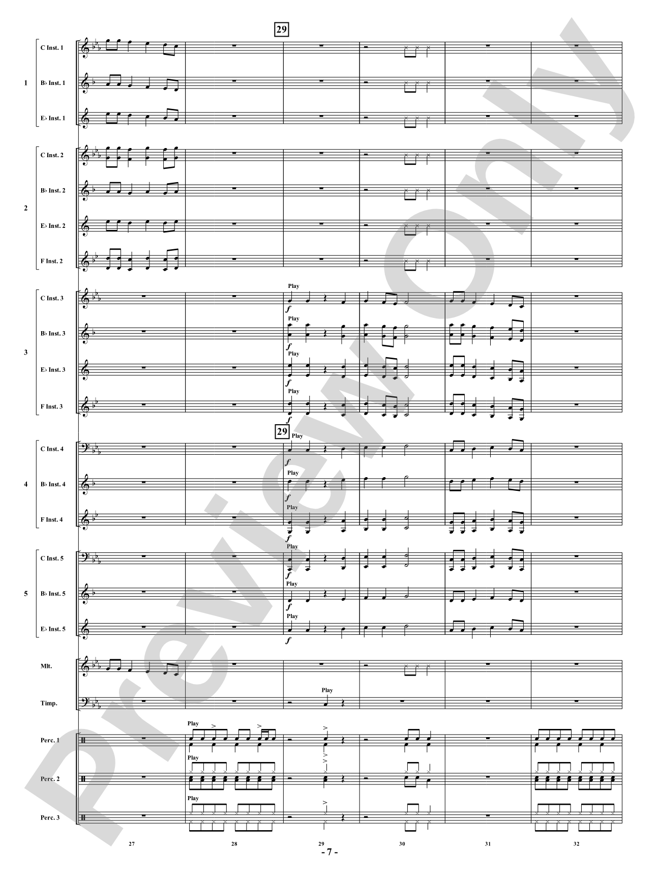 Alpha Dog: Flexible Concert Band Conductor Score & Parts