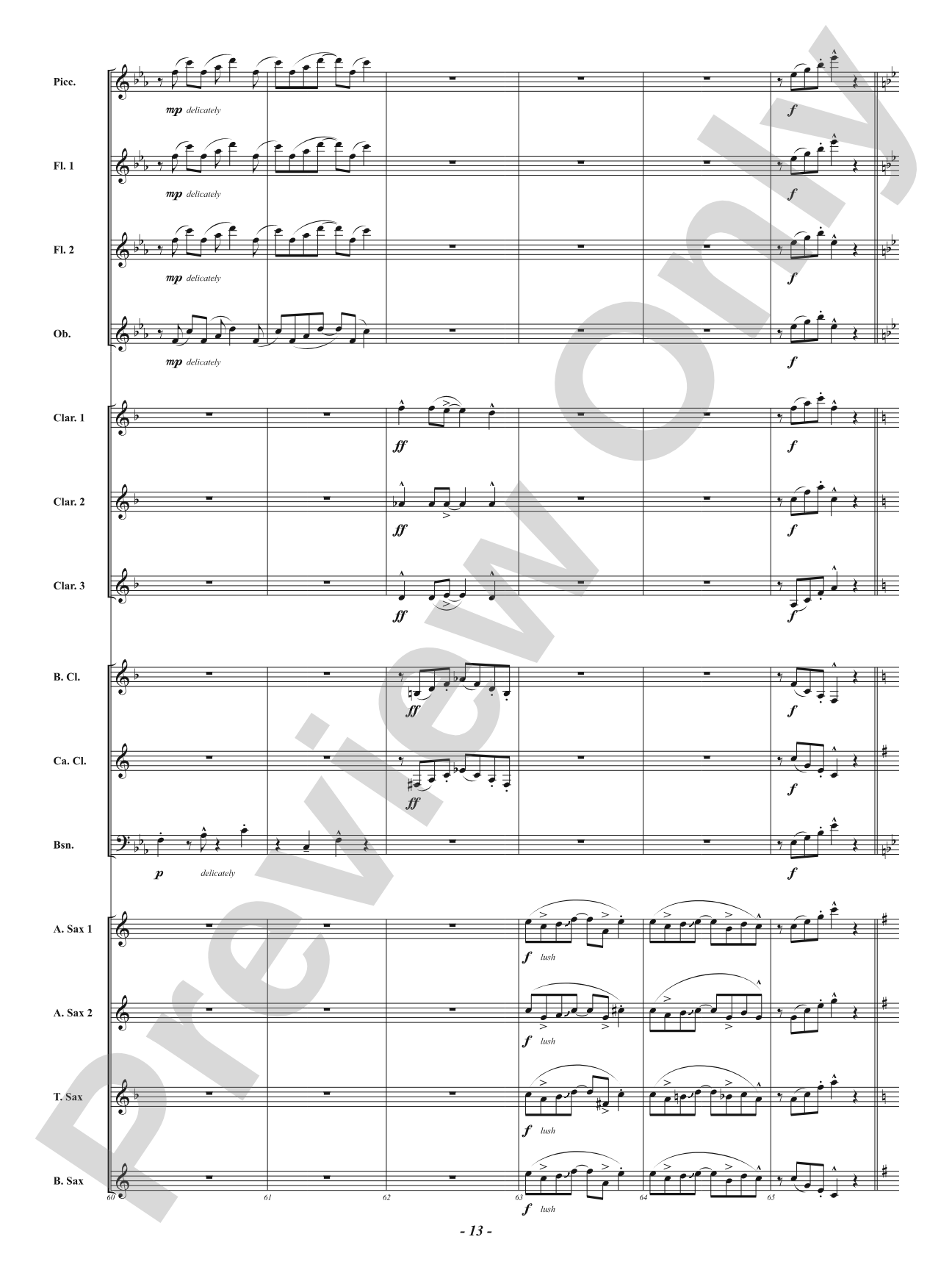 Maple Leaf Salsa - For Woodwind Choir: Woodwind Ensemble Conductor Score & Parts
