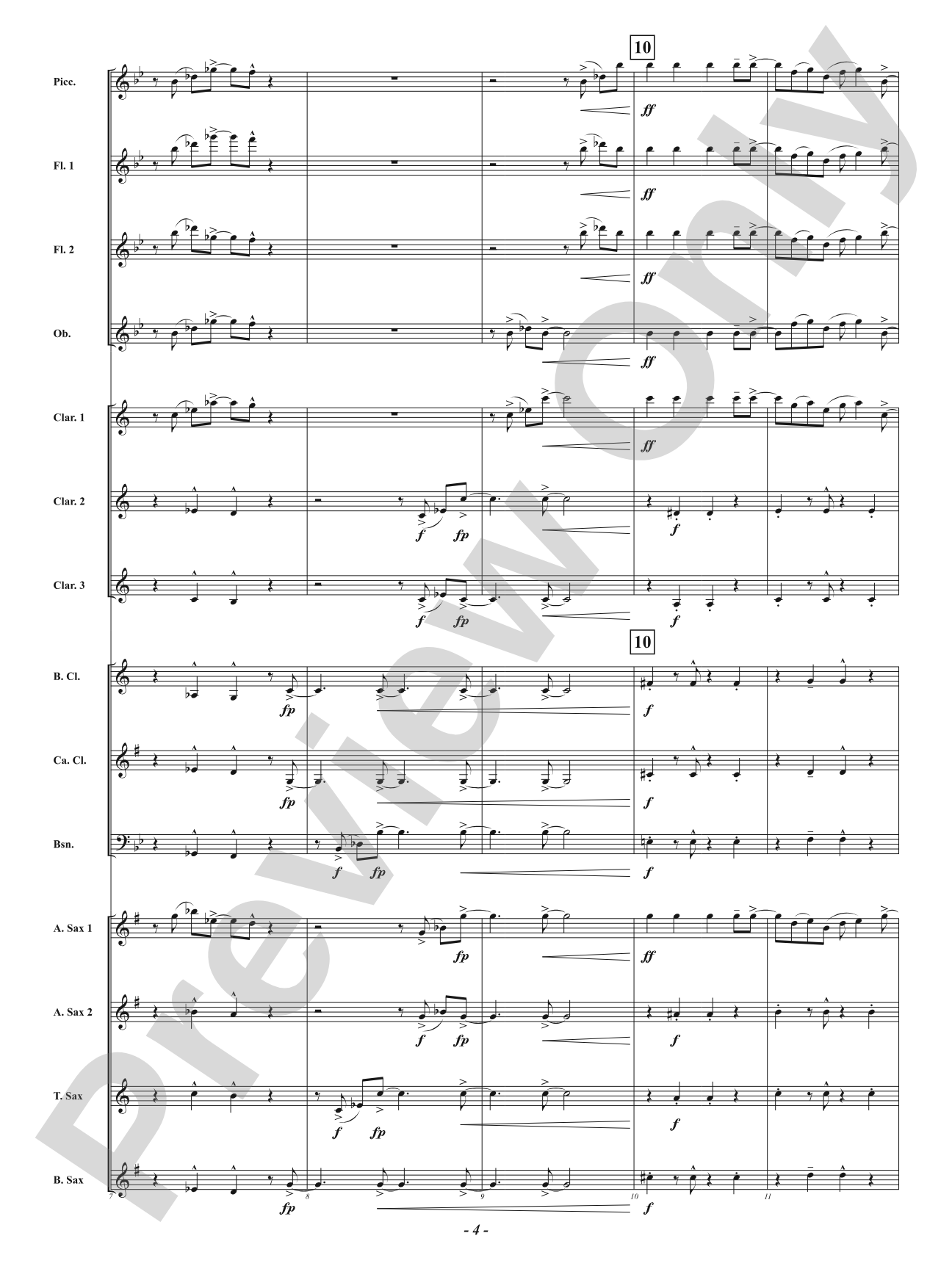 Maple Leaf Salsa - For Woodwind Choir: Woodwind Ensemble Conductor Score & Parts