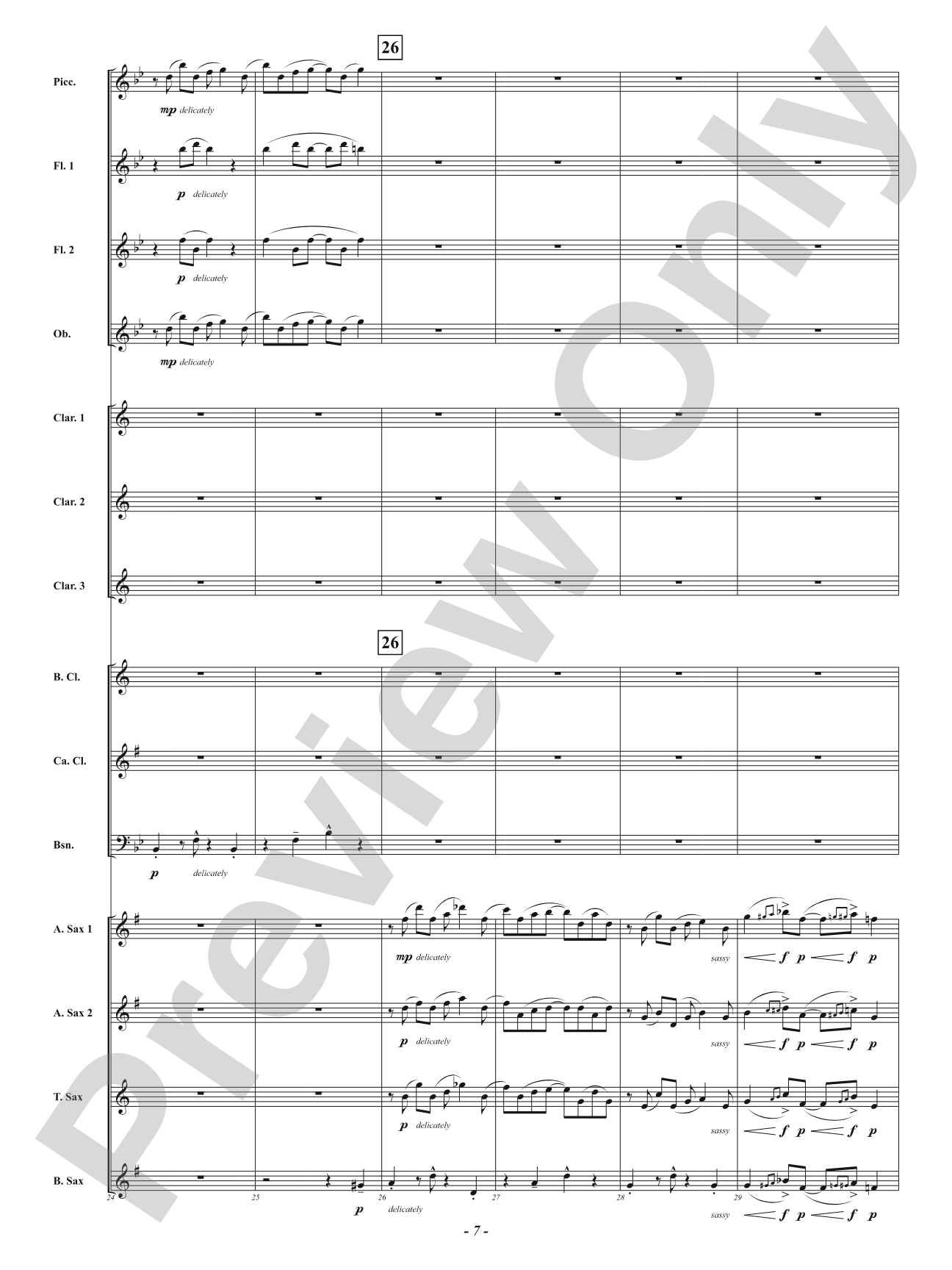 Maple Leaf Salsa - For Woodwind Choir: Woodwind Ensemble Conductor Score & Parts
