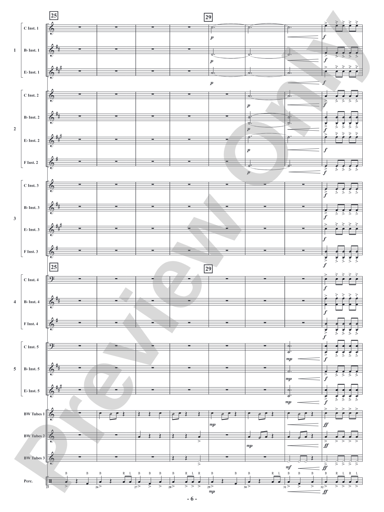 Carol of the Boombuckets: Flexible Concert Band Conductor Score & Parts