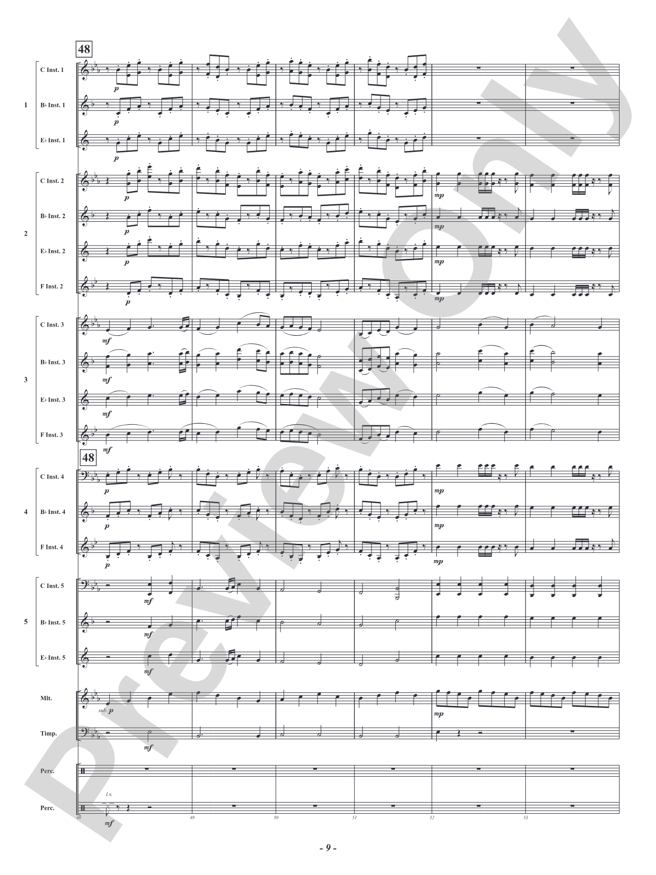 Hero: Flexible Concert Band Conductor Score & Parts