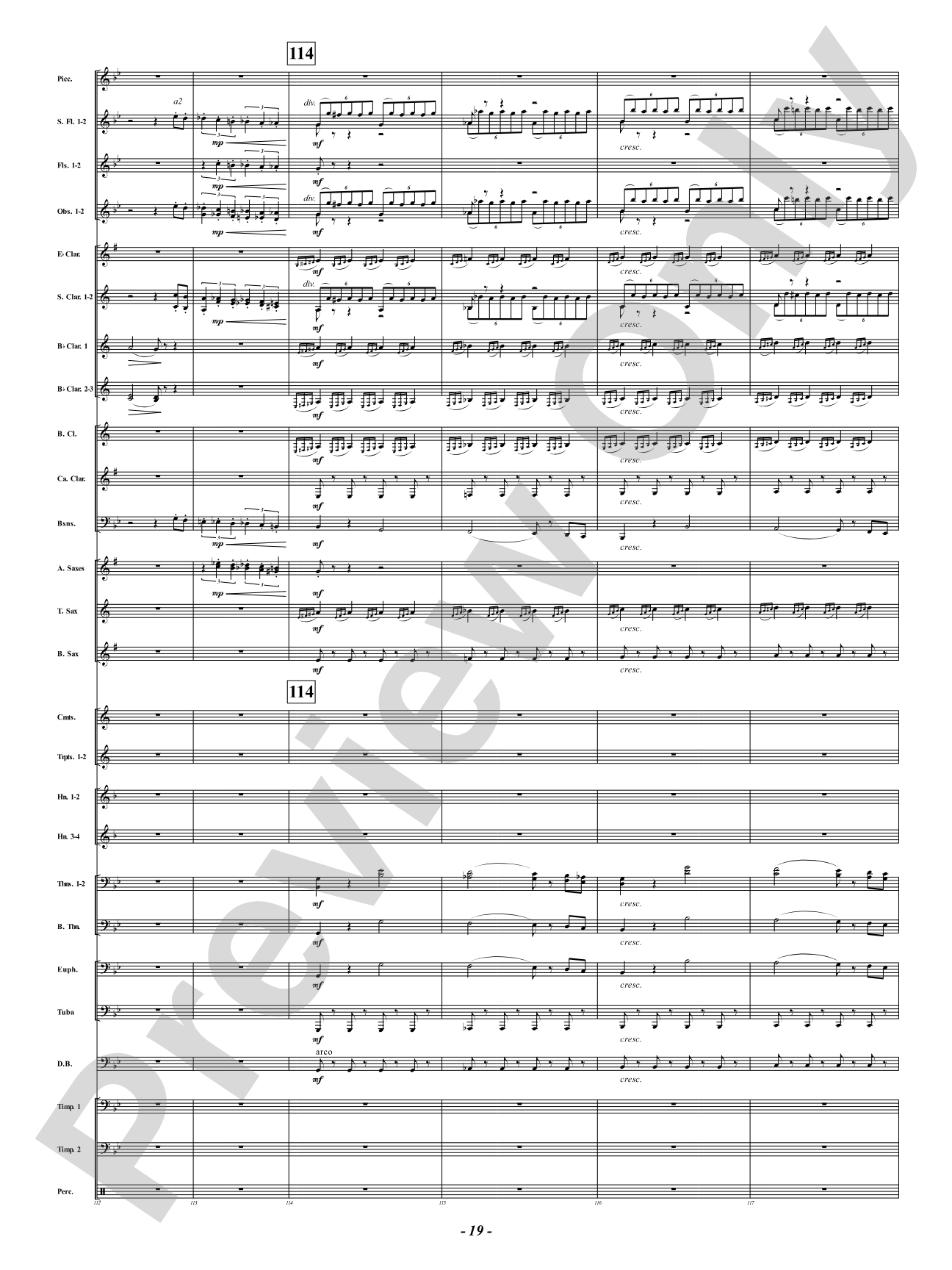 Symphony Fantastique - IV. March to the Scaffold: Concert Band Conductor Score & Parts