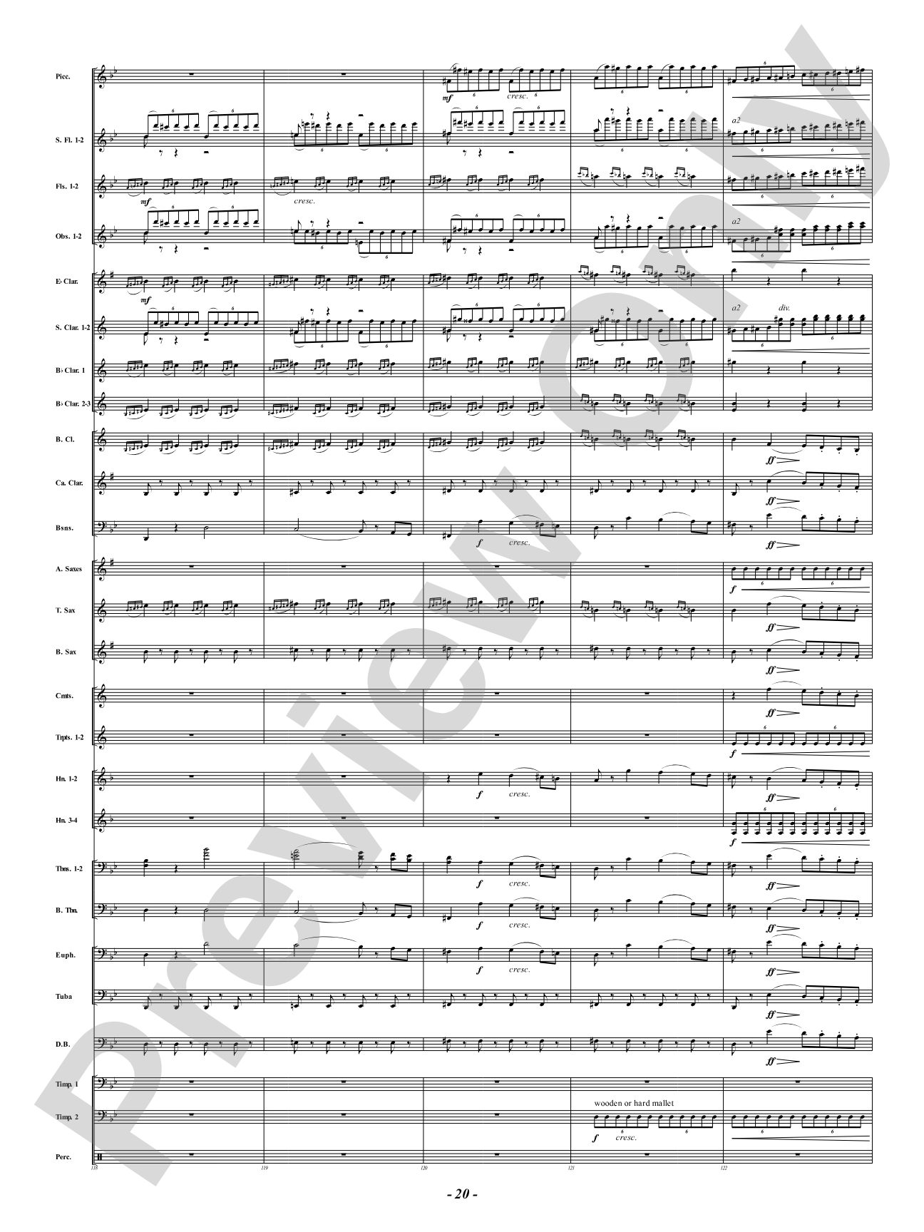 Symphony Fantastique - IV. March to the Scaffold: Concert Band Conductor Score & Parts