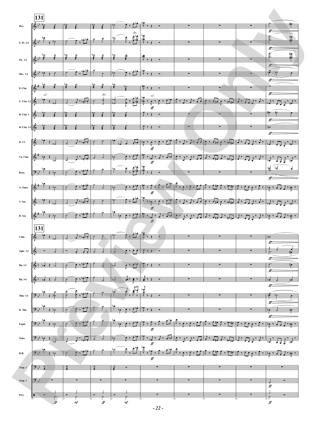 Symphony Fantastique - IV. March to the Scaffold: Concert Band Conductor Score & Parts