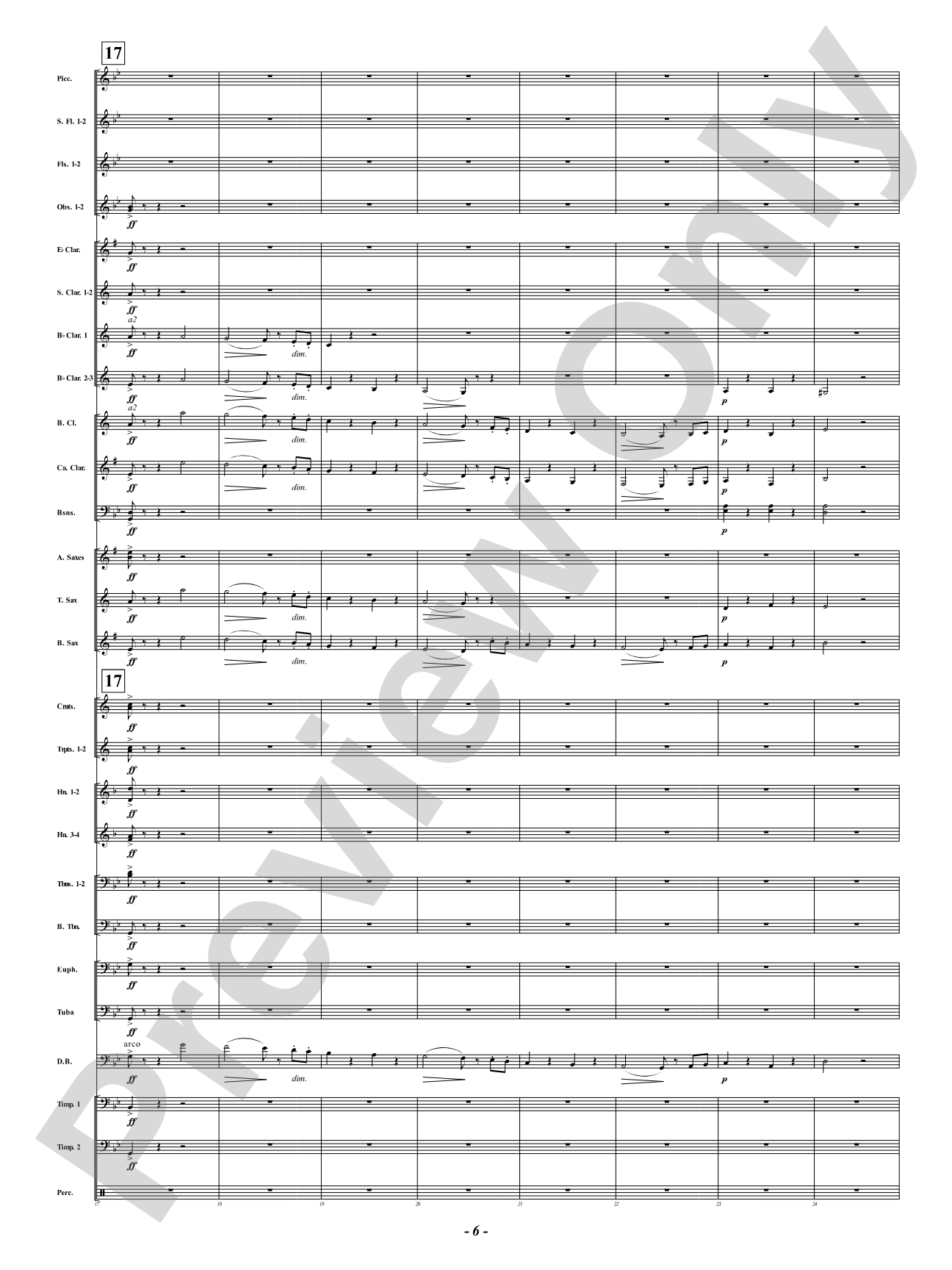 Symphony Fantastique - IV. March to the Scaffold: Concert Band Conductor Score & Parts