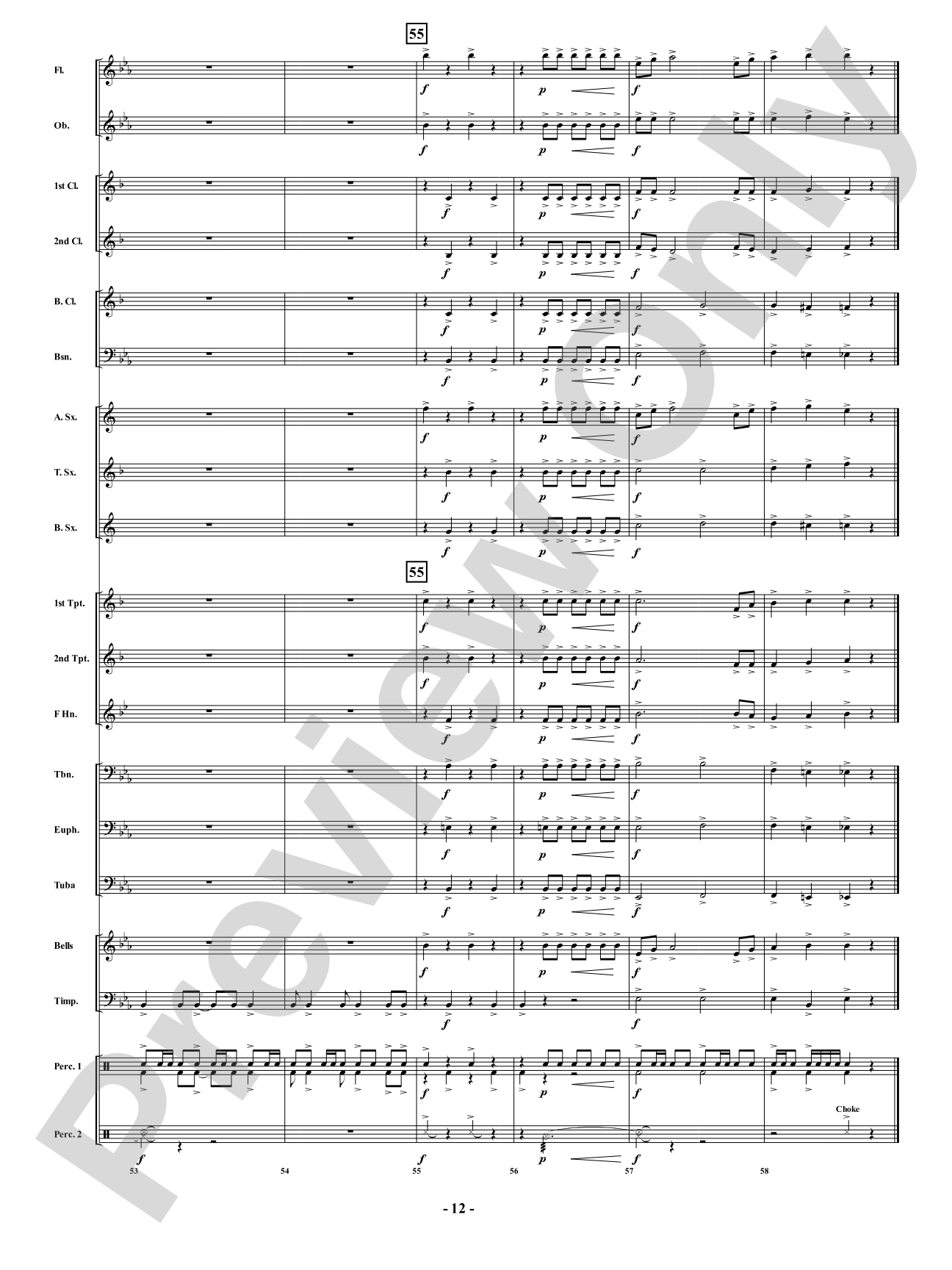 Fanfare for a New Day: Concert Band Conductor Score & Parts