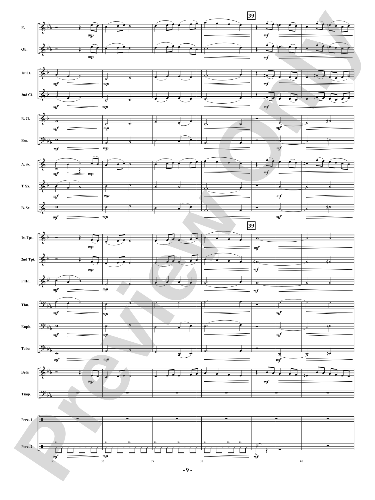 Fanfare for a New Day: Concert Band Conductor Score & Parts