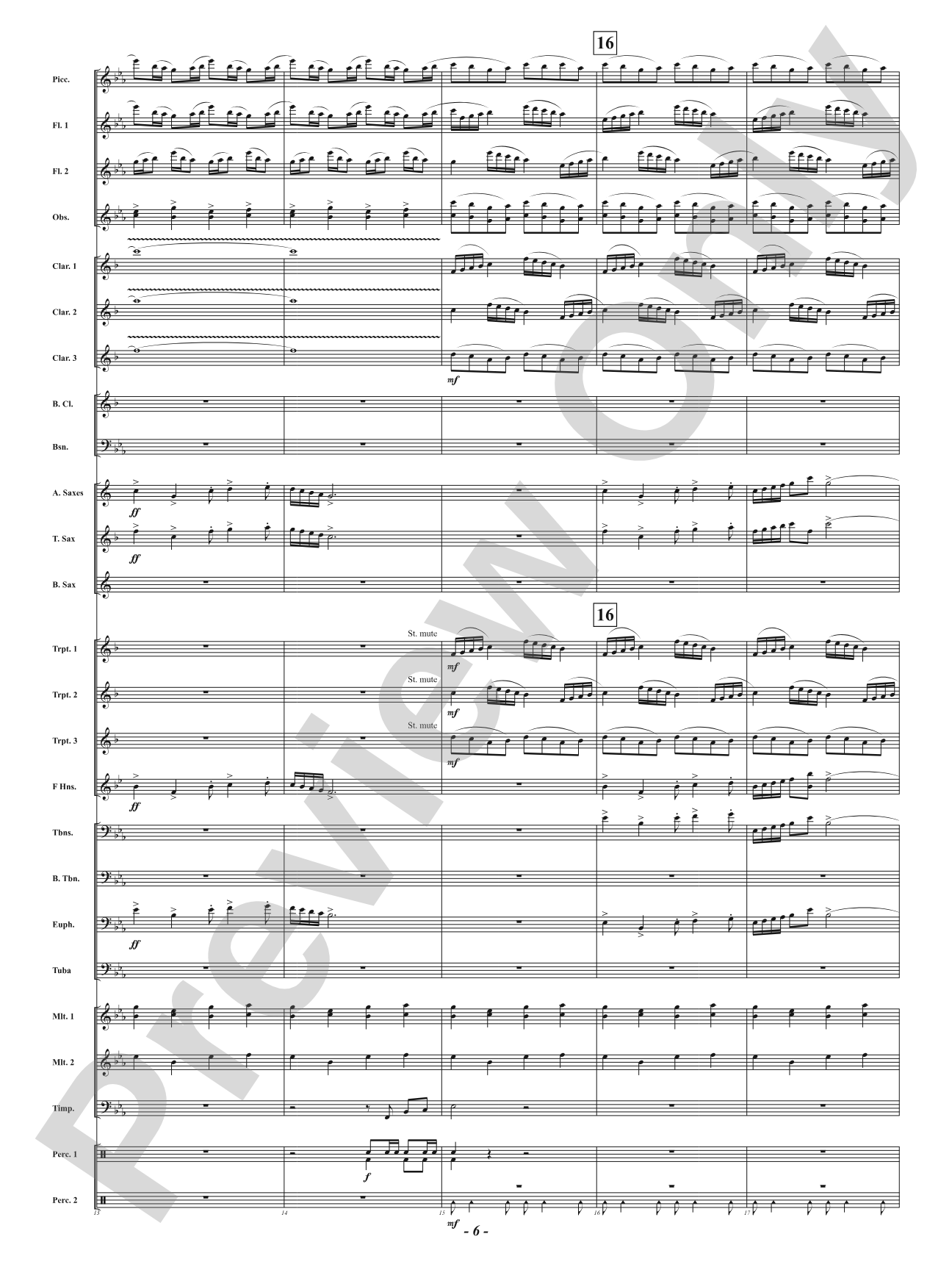 Fairfax Fanfare: Concert Band Conductor Score & Parts