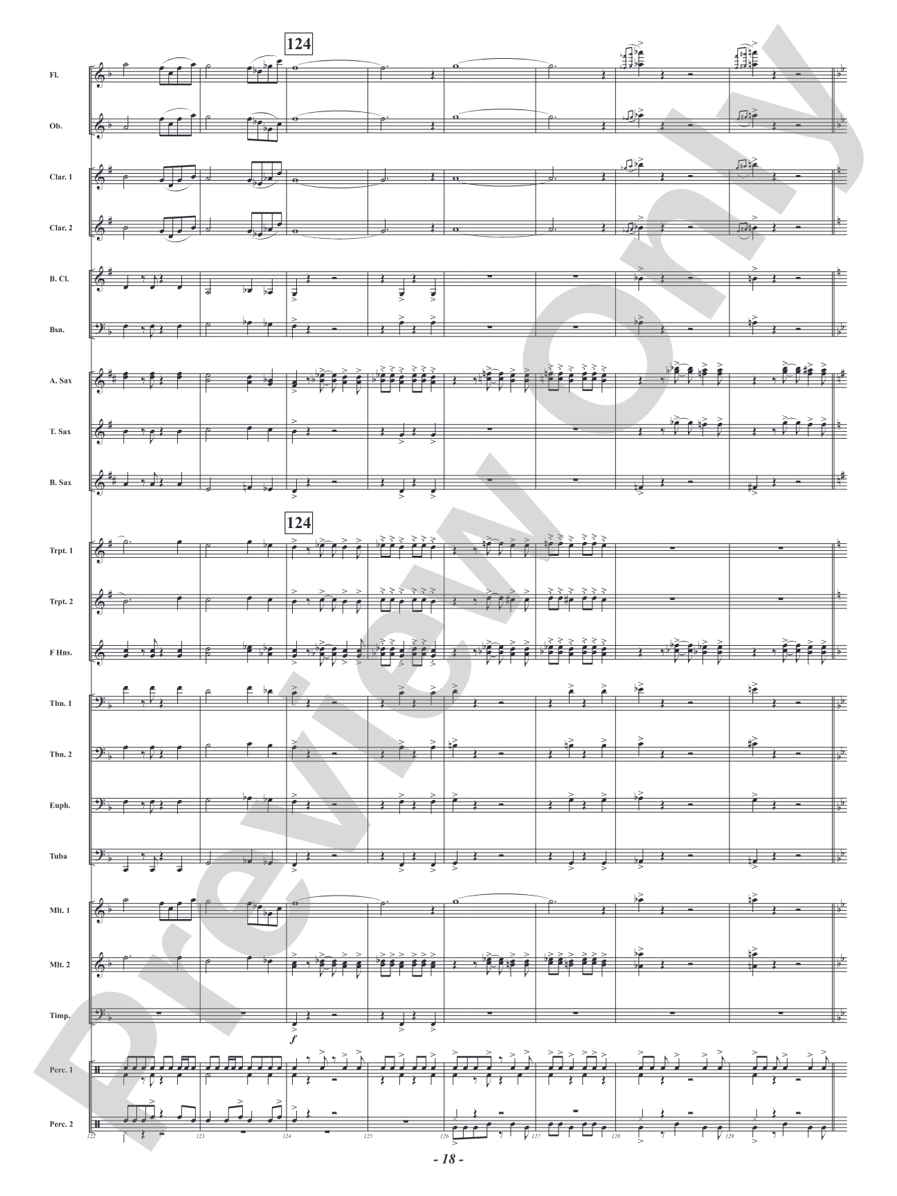 Espiritu: Concert Band Conductor Score & Parts