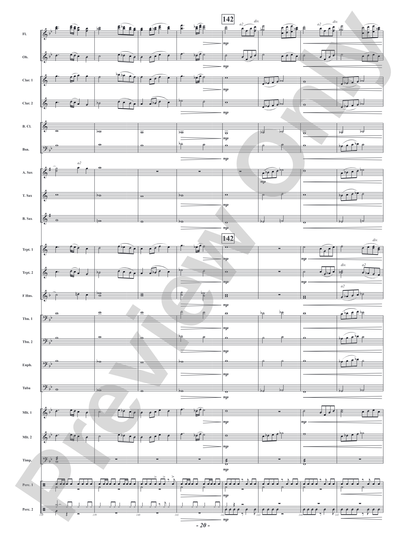 Espiritu: Concert Band Conductor Score & Parts