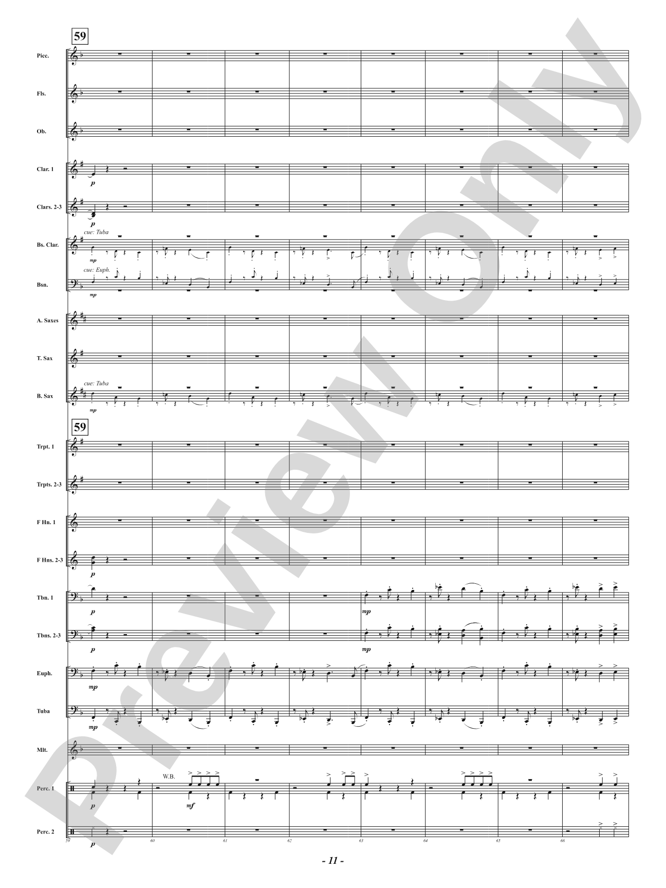 Yuletide Riptide: Concert Band Conductor Score & Parts