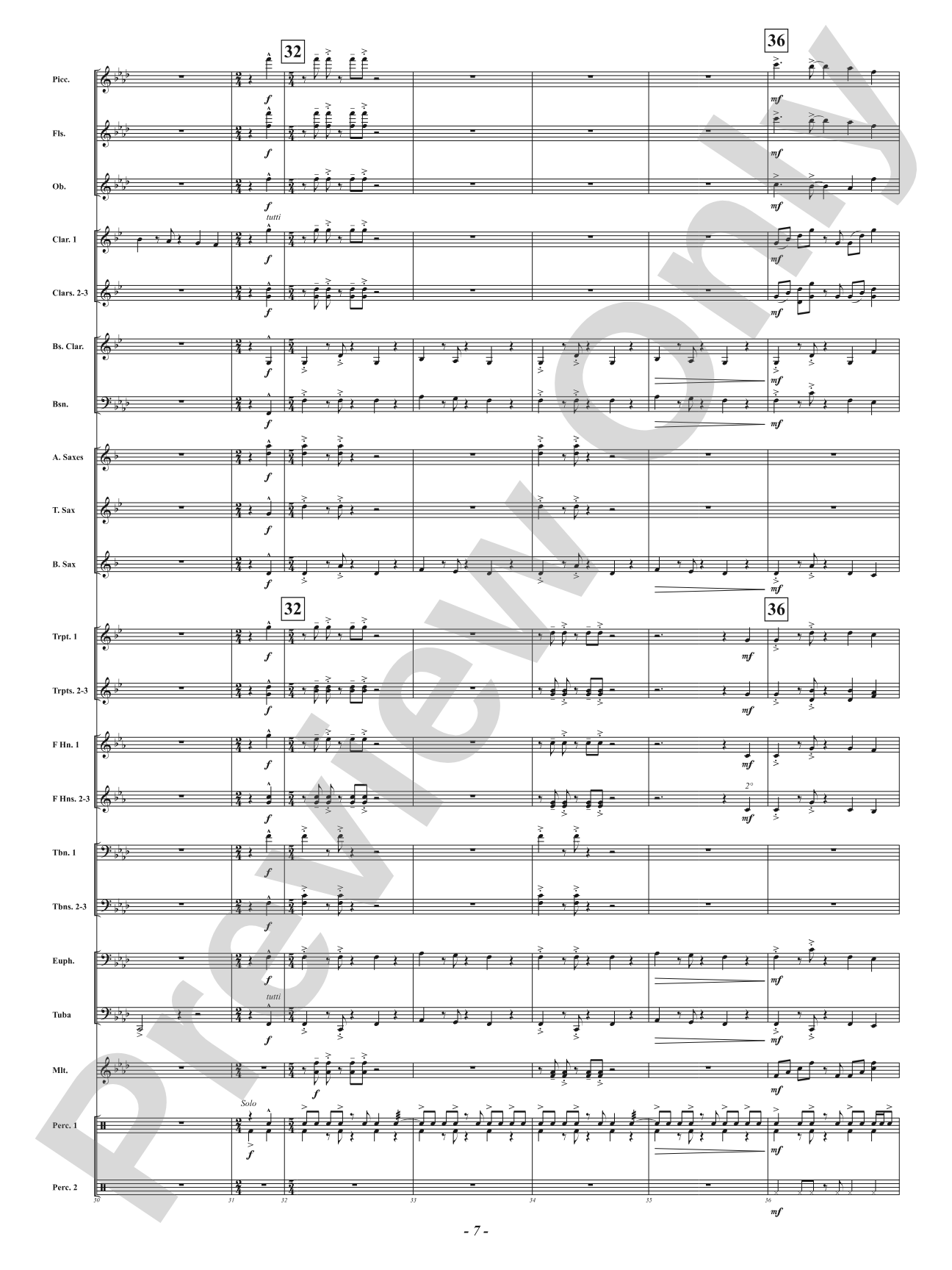 Yuletide Riptide: Concert Band Conductor Score & Parts