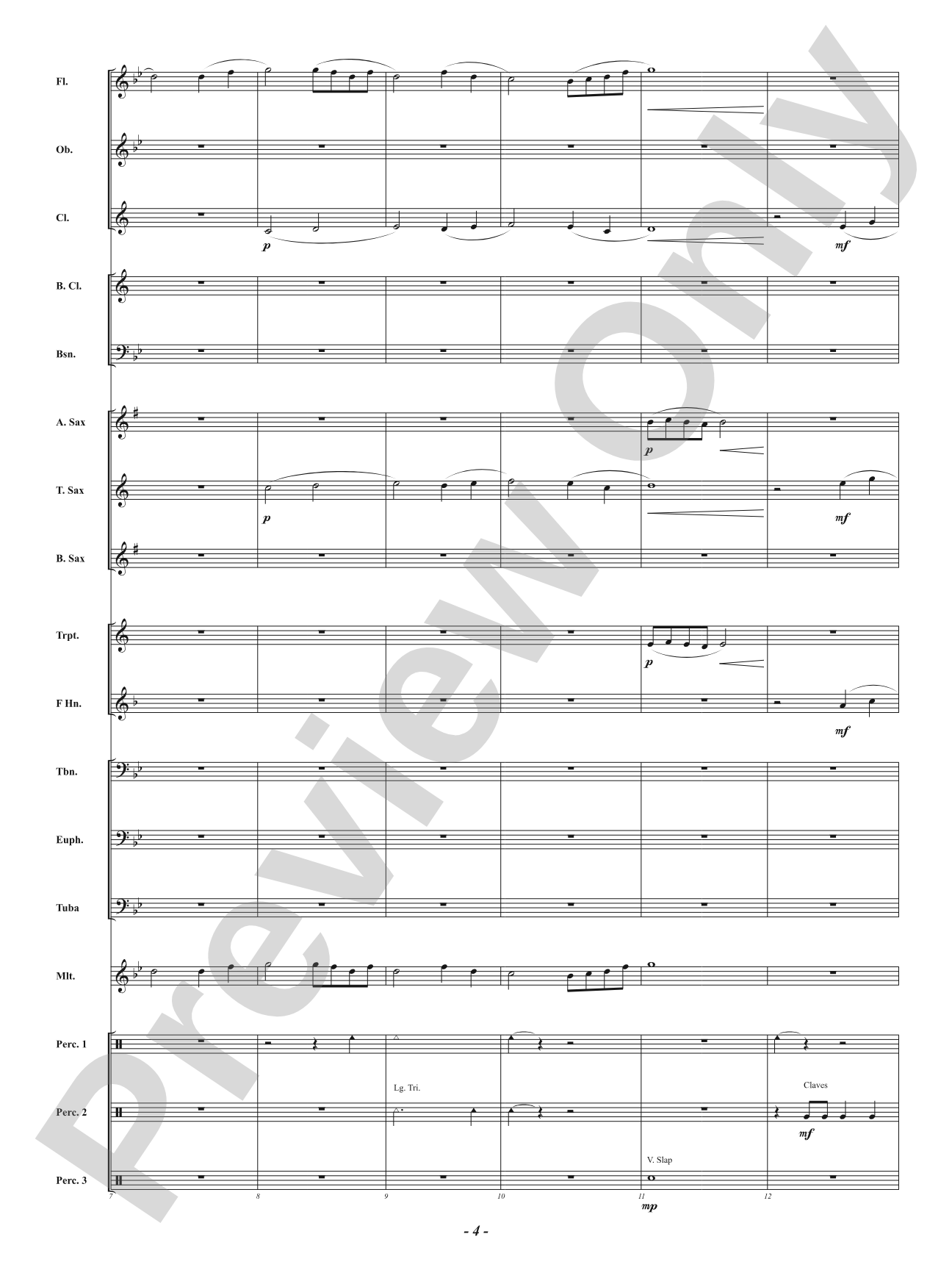 Japanese Lanterns: Concert Band Conductor Score & Parts