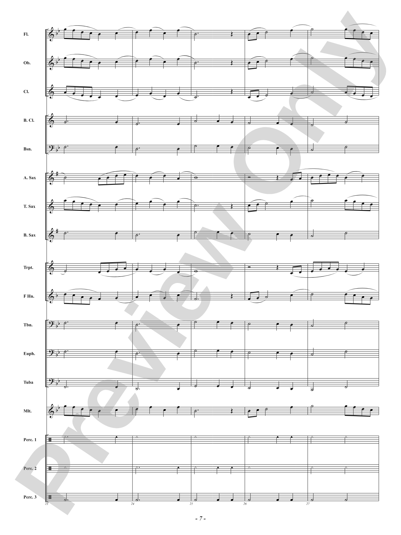 Japanese Lanterns: Concert Band Conductor Score & Parts