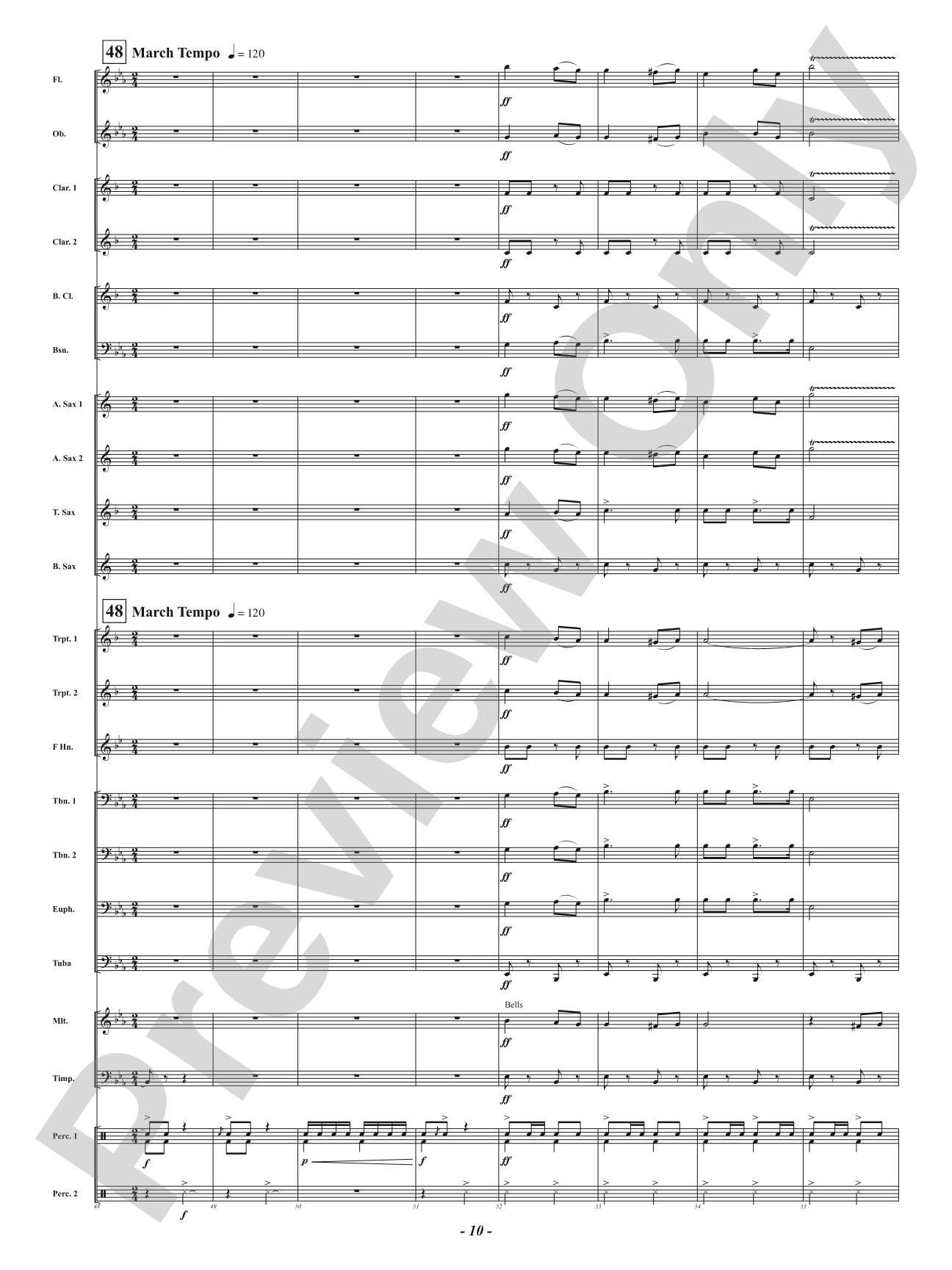 A Year in Three Minutes: Concert Band Conductor Score & Parts