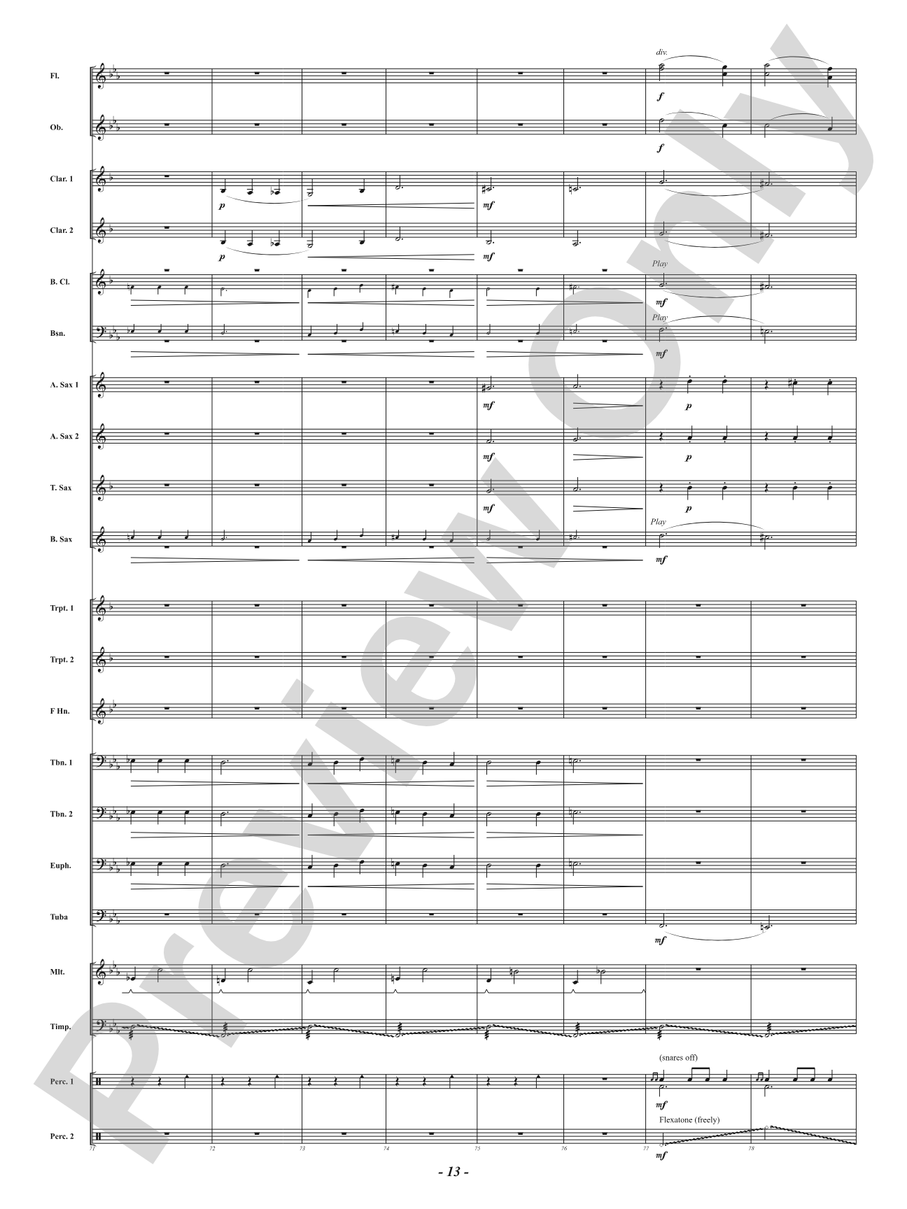 A Year in Three Minutes: Concert Band Conductor Score & Parts