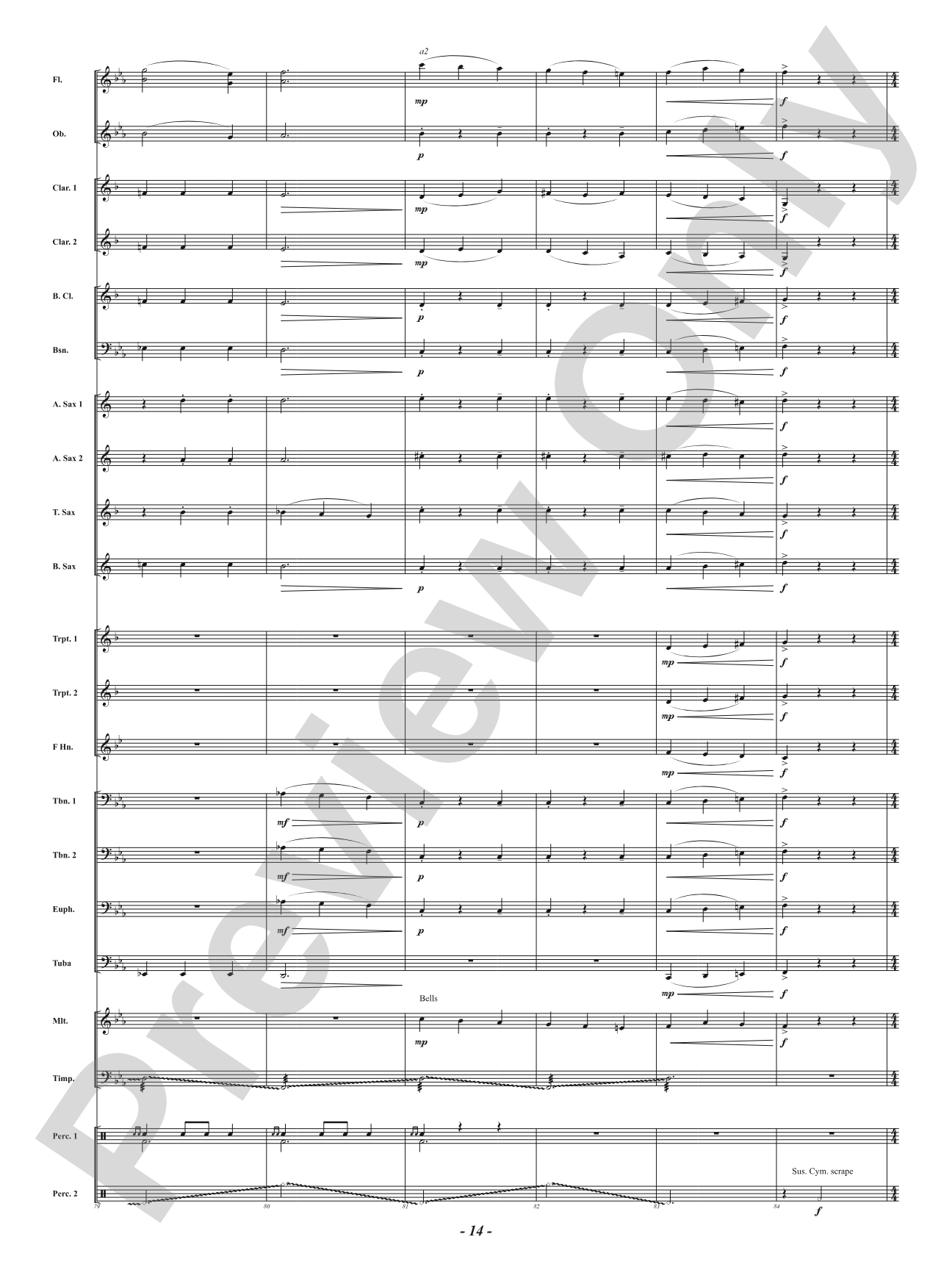 A Year in Three Minutes: Concert Band Conductor Score & Parts