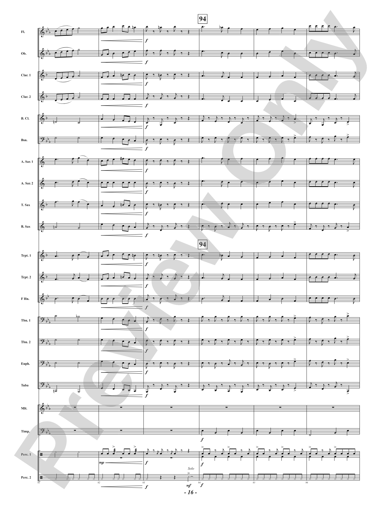 A Year in Three Minutes: Concert Band Conductor Score & Parts