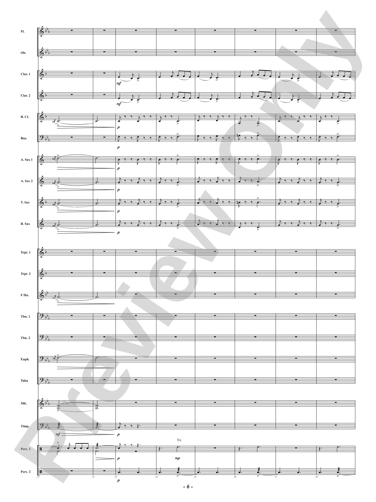 A Year in Three Minutes: Concert Band Conductor Score & Parts