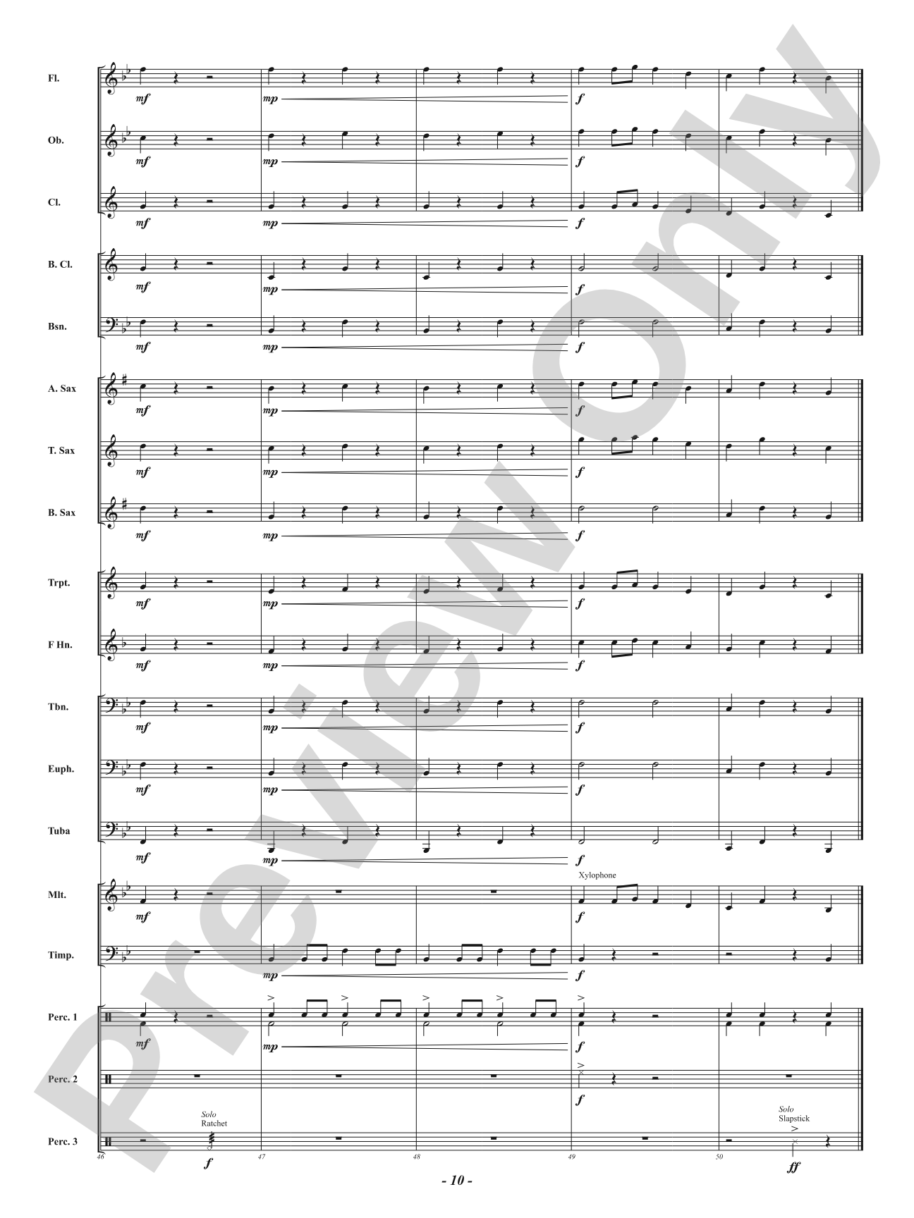 Bad Elf!: Concert Band Conductor Score & Parts