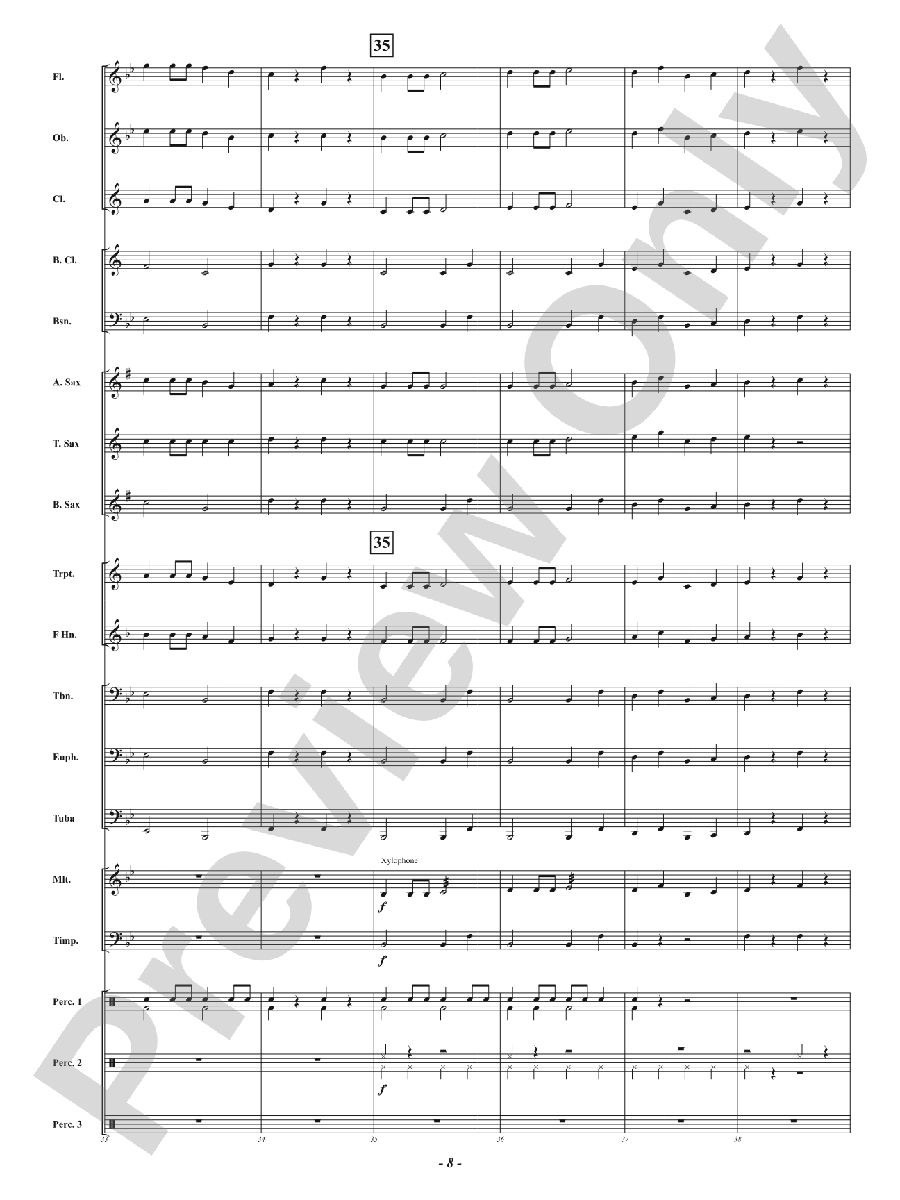 Bad Elf!: Concert Band Conductor Score & Parts